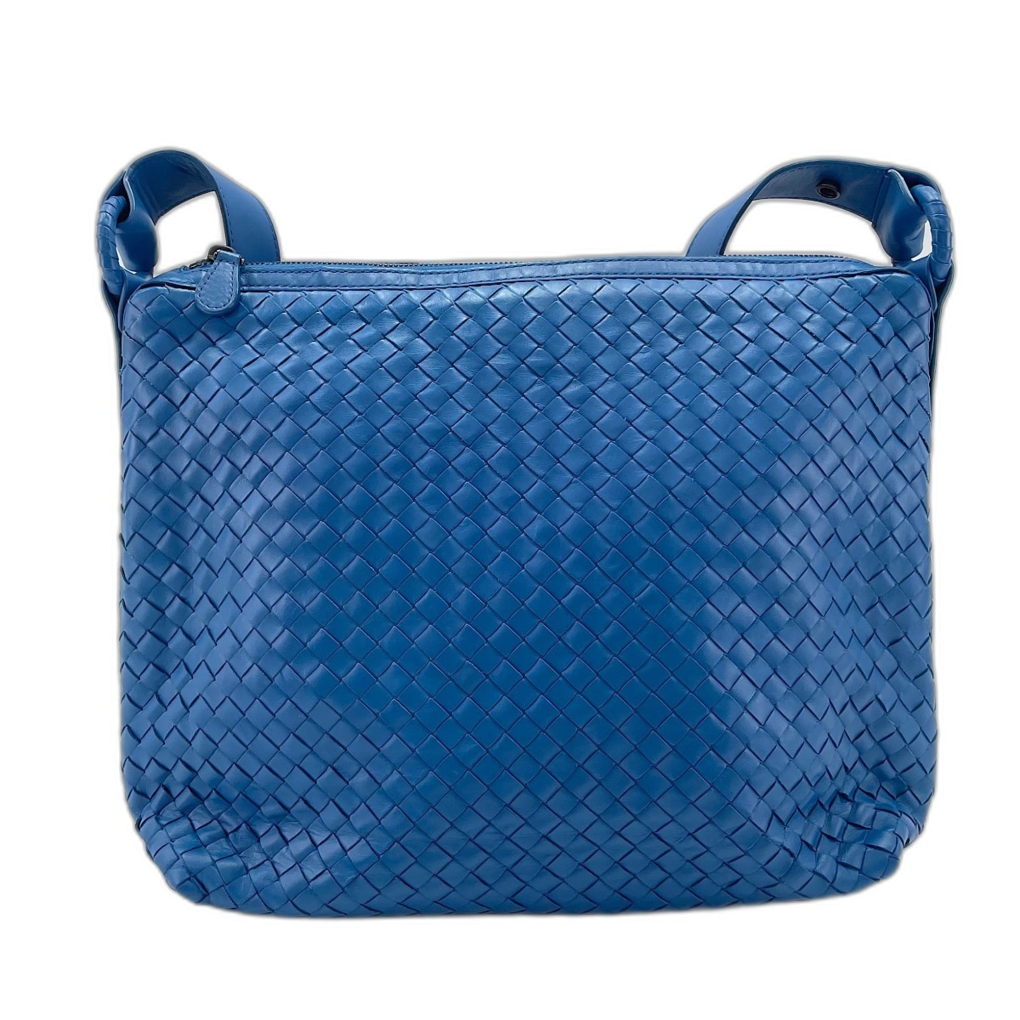 Bottega Veneta Blue Shoulder Bag (Pre-Owned)