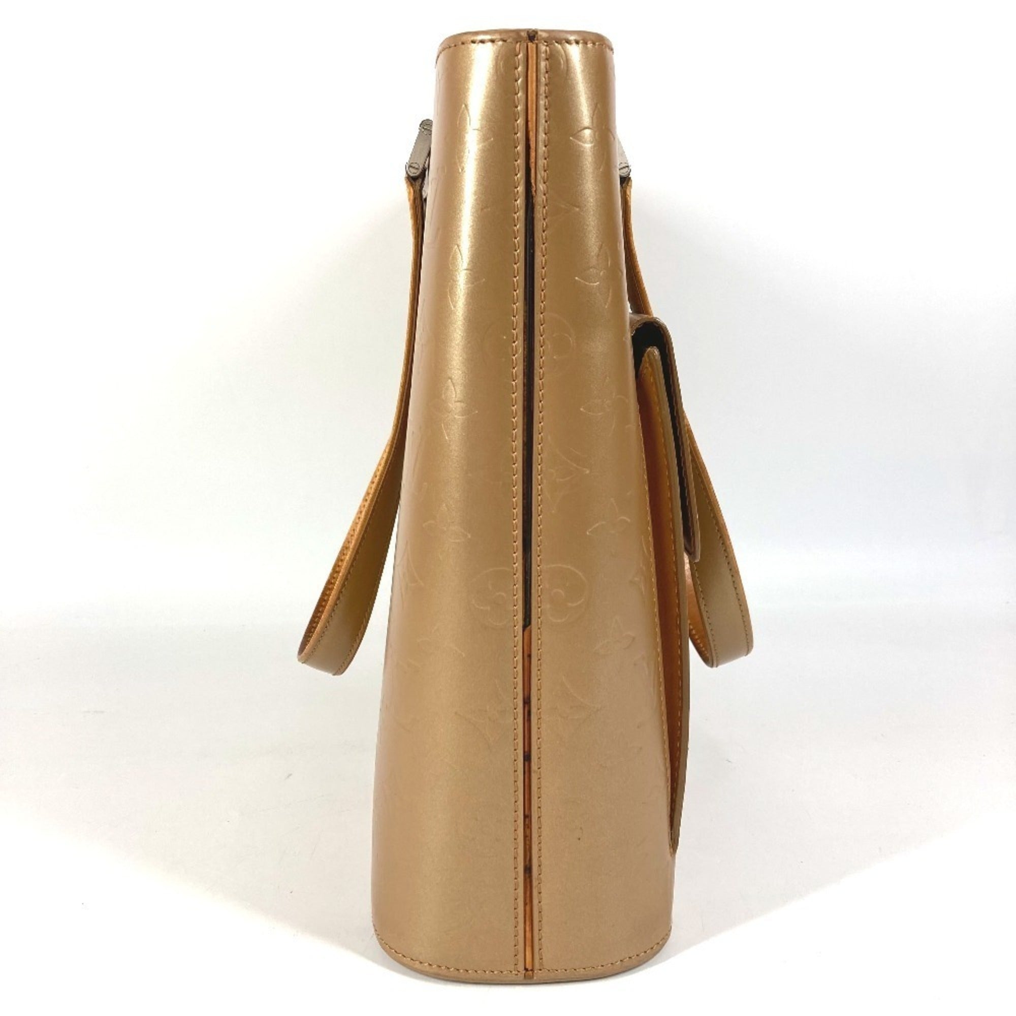 Louis Vuitton Beige Monogram Mat Leather Shoulder Bag Tote Bag (Pre-Owned)
