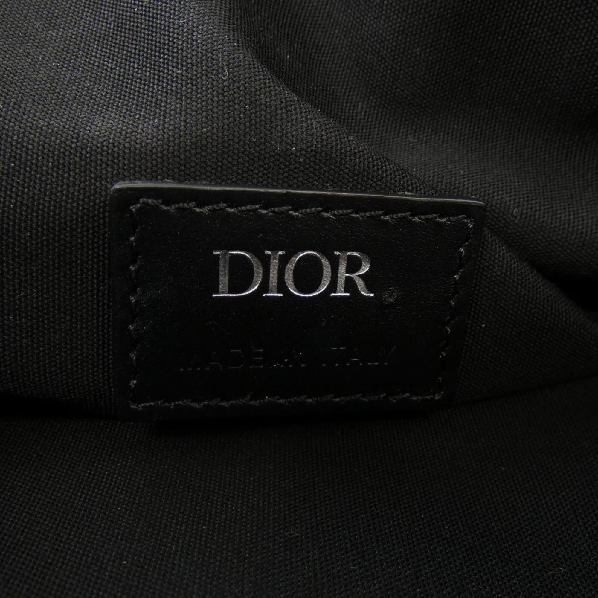 Christian Dior Black Gray Handbag (Pre-Owned)