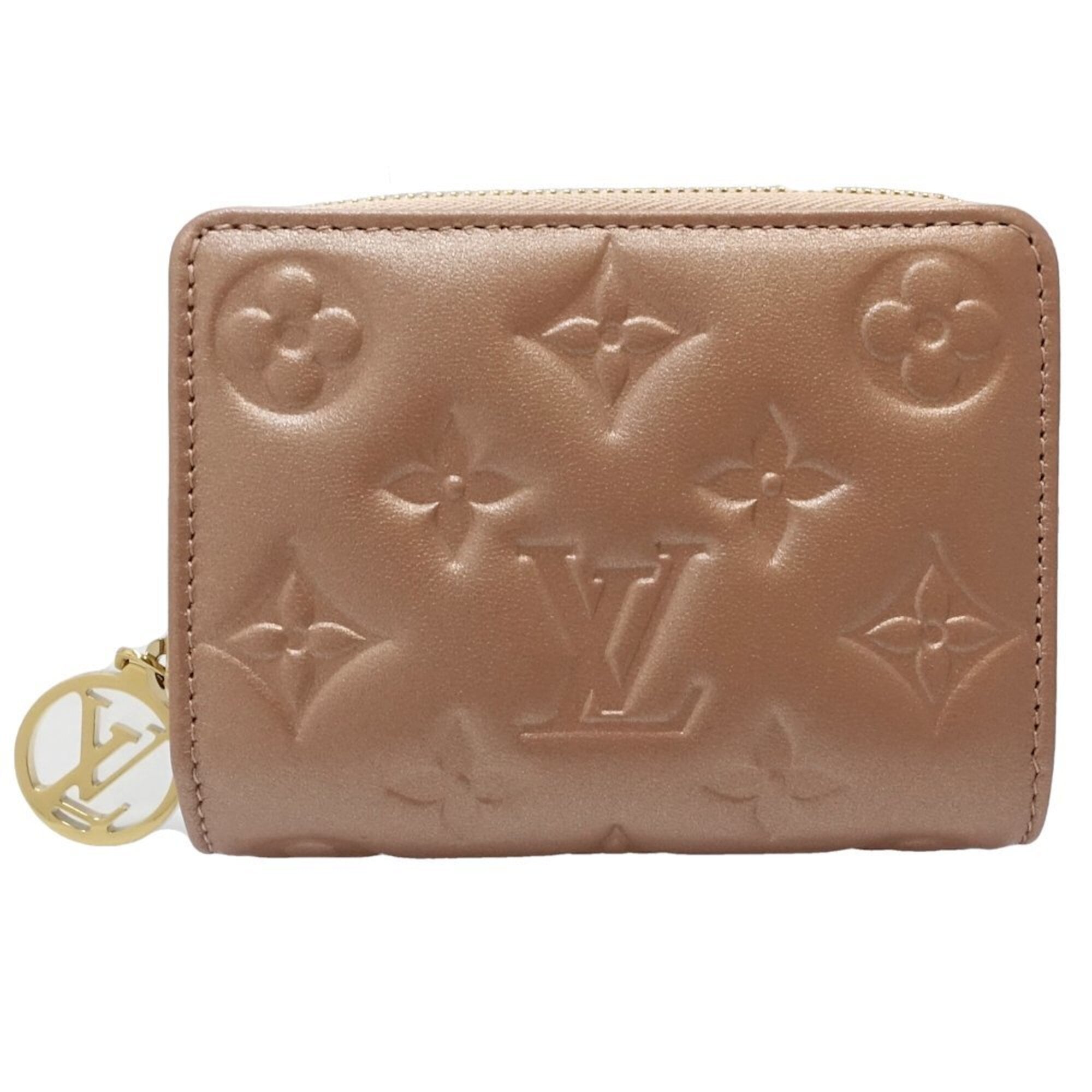 Louis Vuitton Rose Gold Leather Wallet (Bi-Fold) (Pre-Owned)