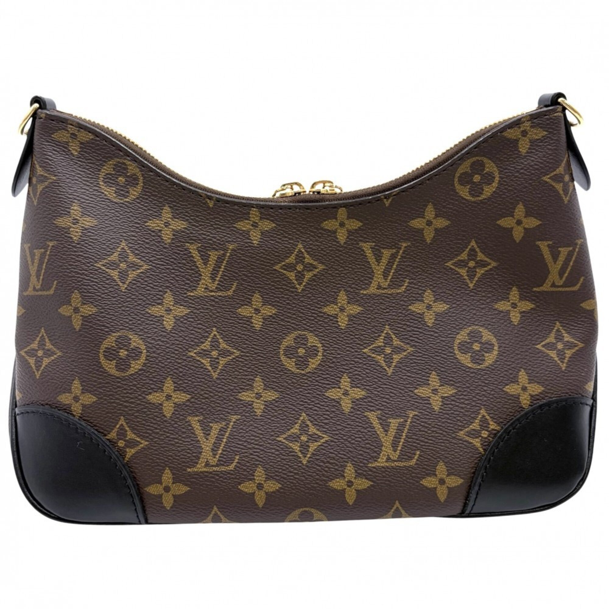 Louis Vuitton Brown Noir Monogram Shoulder Bag (Pre-Owned)