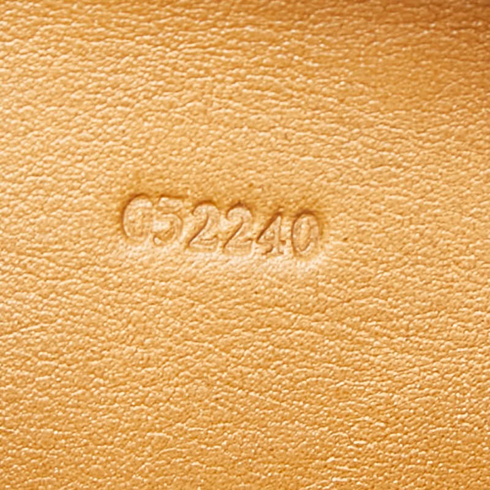 Loewe Brown Rubber Leather Coin Purse/Coin Case (Pre-Owned)