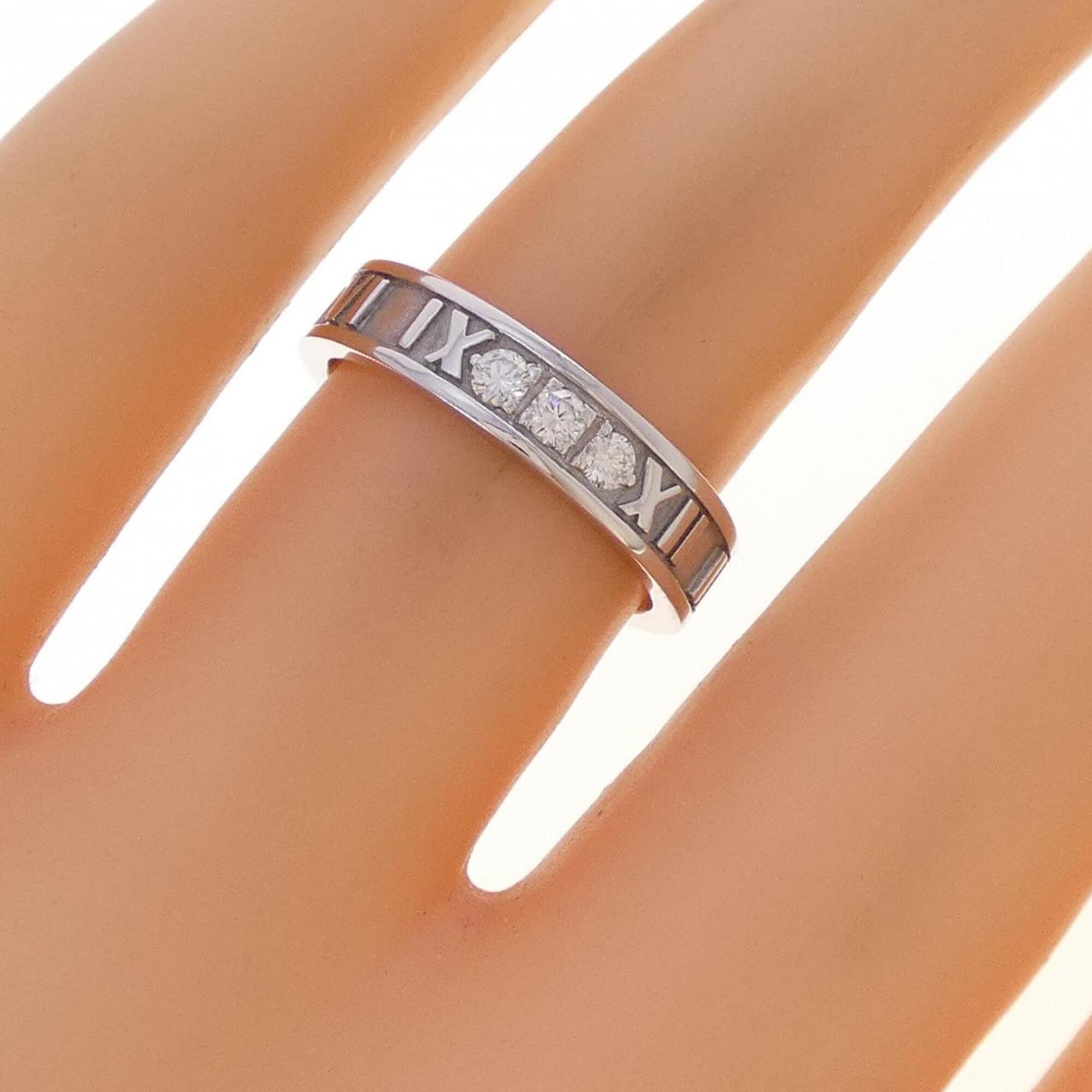 Tiffany White Gold (18K) Band Ring (Pre-Owned)
