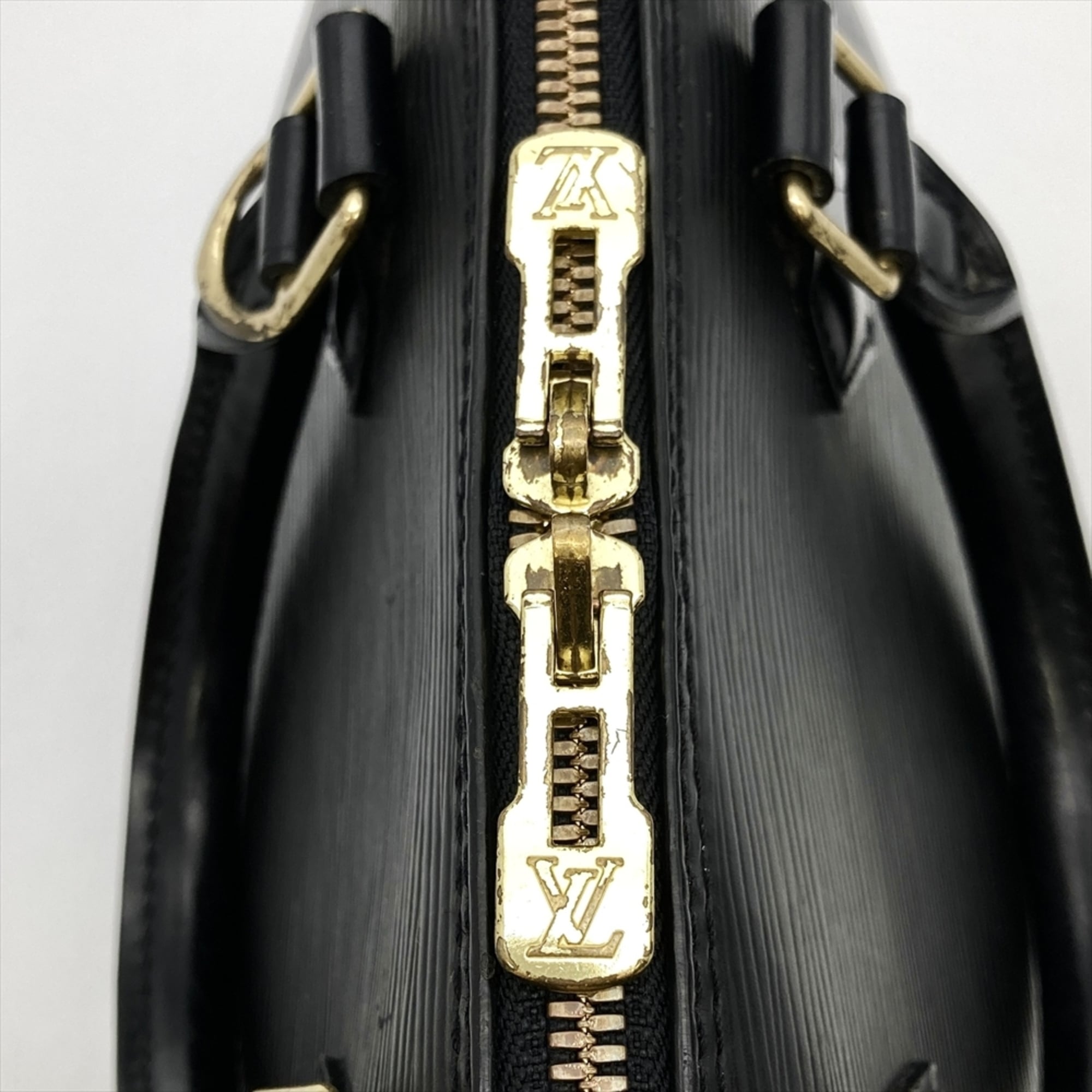 Louis Vuitton Black Noir Epi Leather Handbag (Pre-Owned)