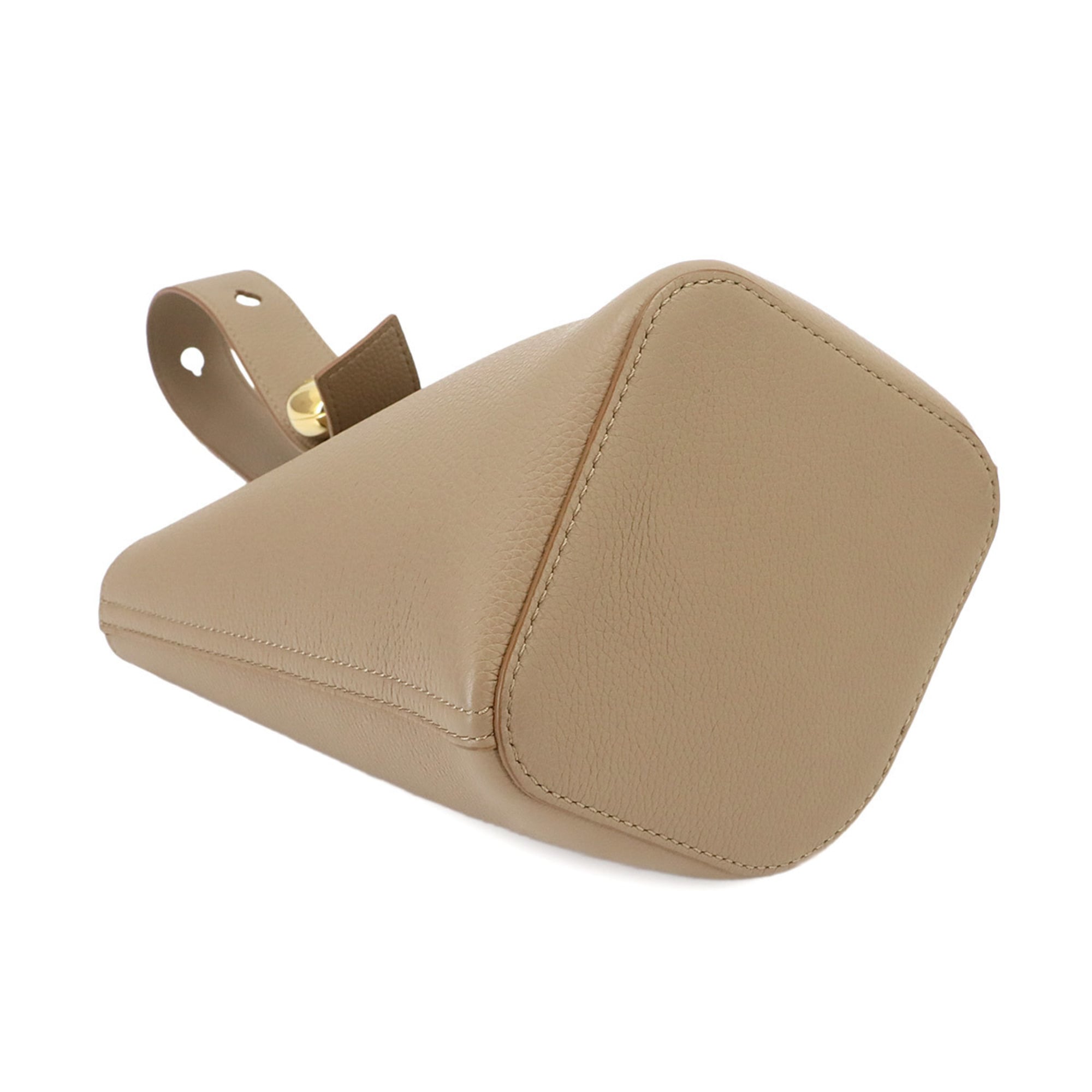 Loewe Sand Leather Handbag (Pre-Owned)