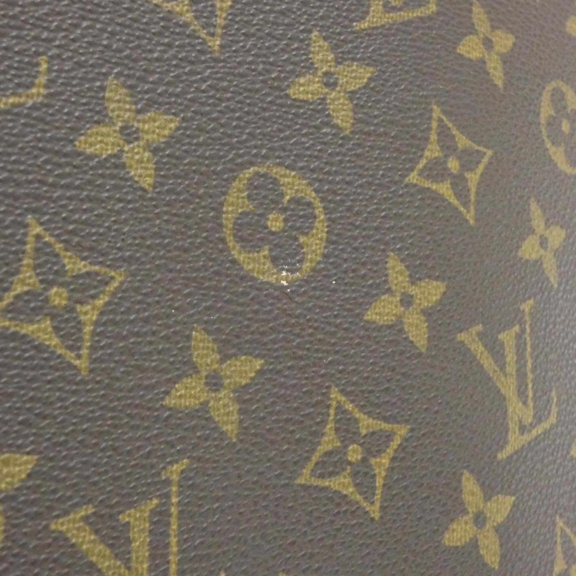 Louis Vuitton Brown Coated Canvas Handbag (Pre-Owned)