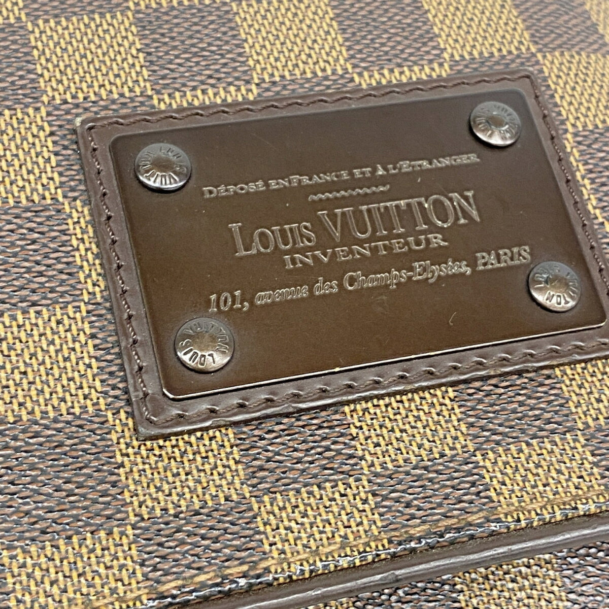 Louis Vuitton Ebene Shoulder Bag (Pre-Owned)