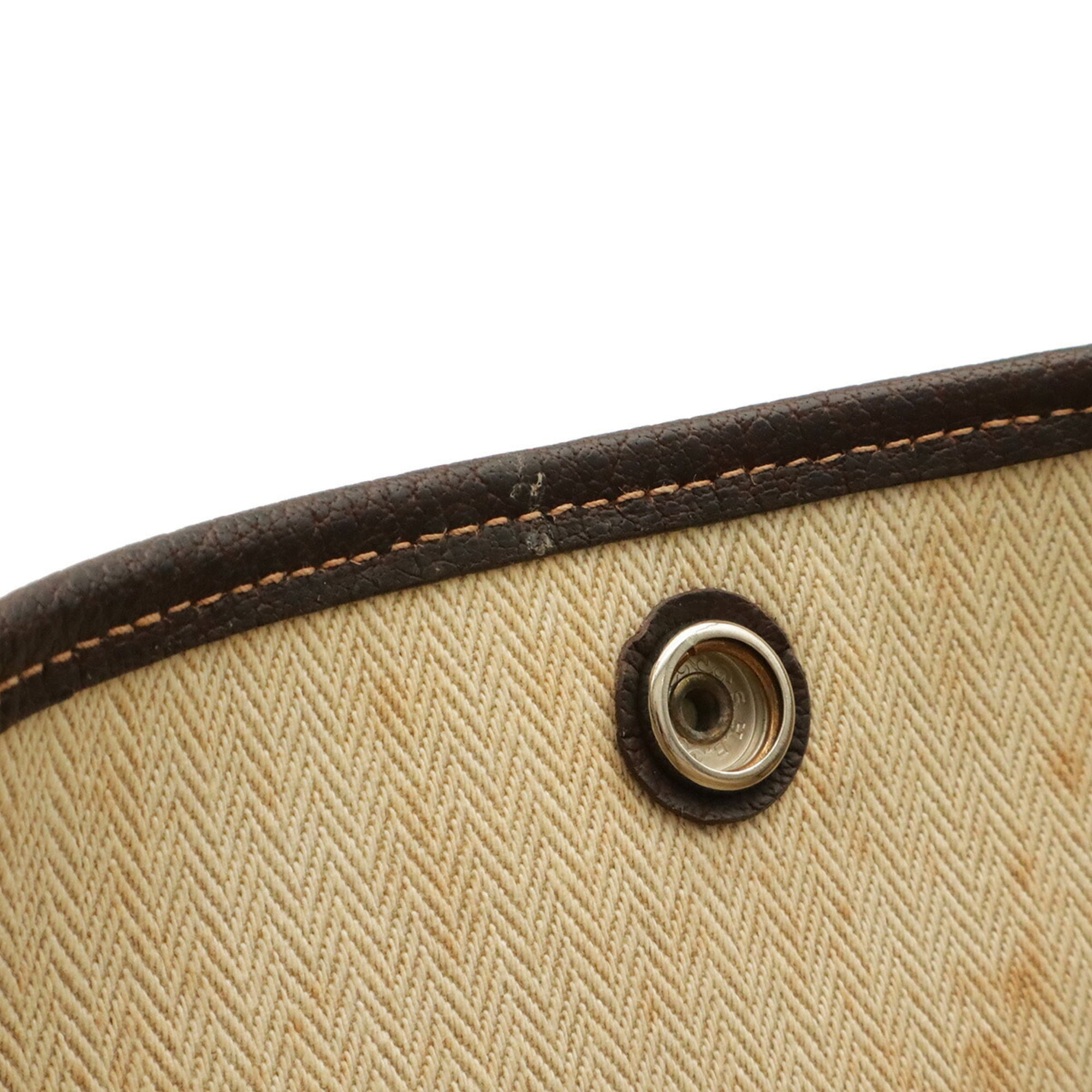 Hermes Garden Khaki Brown Amazonia Leather Handbag Tote Bag (Pre-Owned)