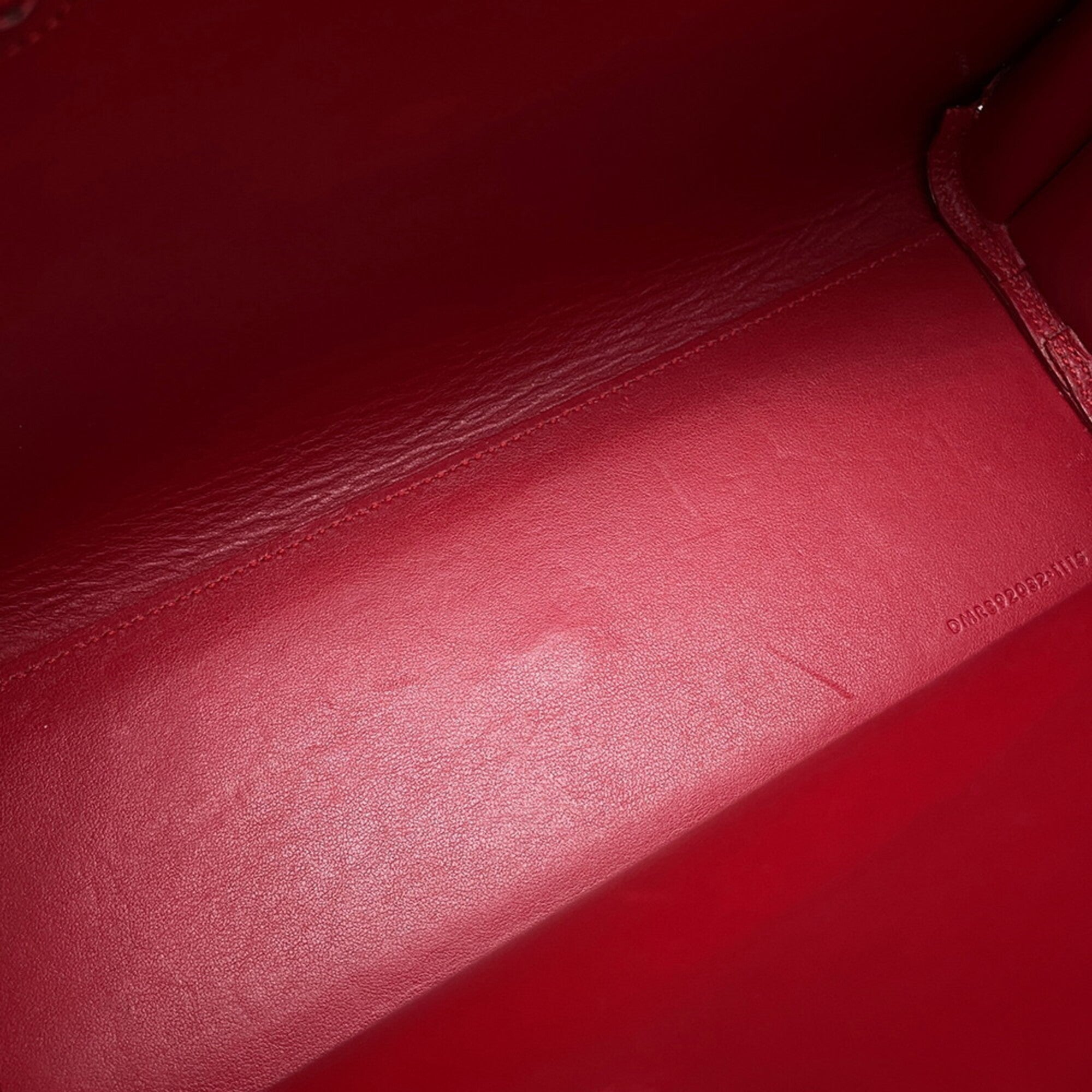 Yves Saint Laurent Sac De Jour Red Color Leather Handbag (Pre-Owned)