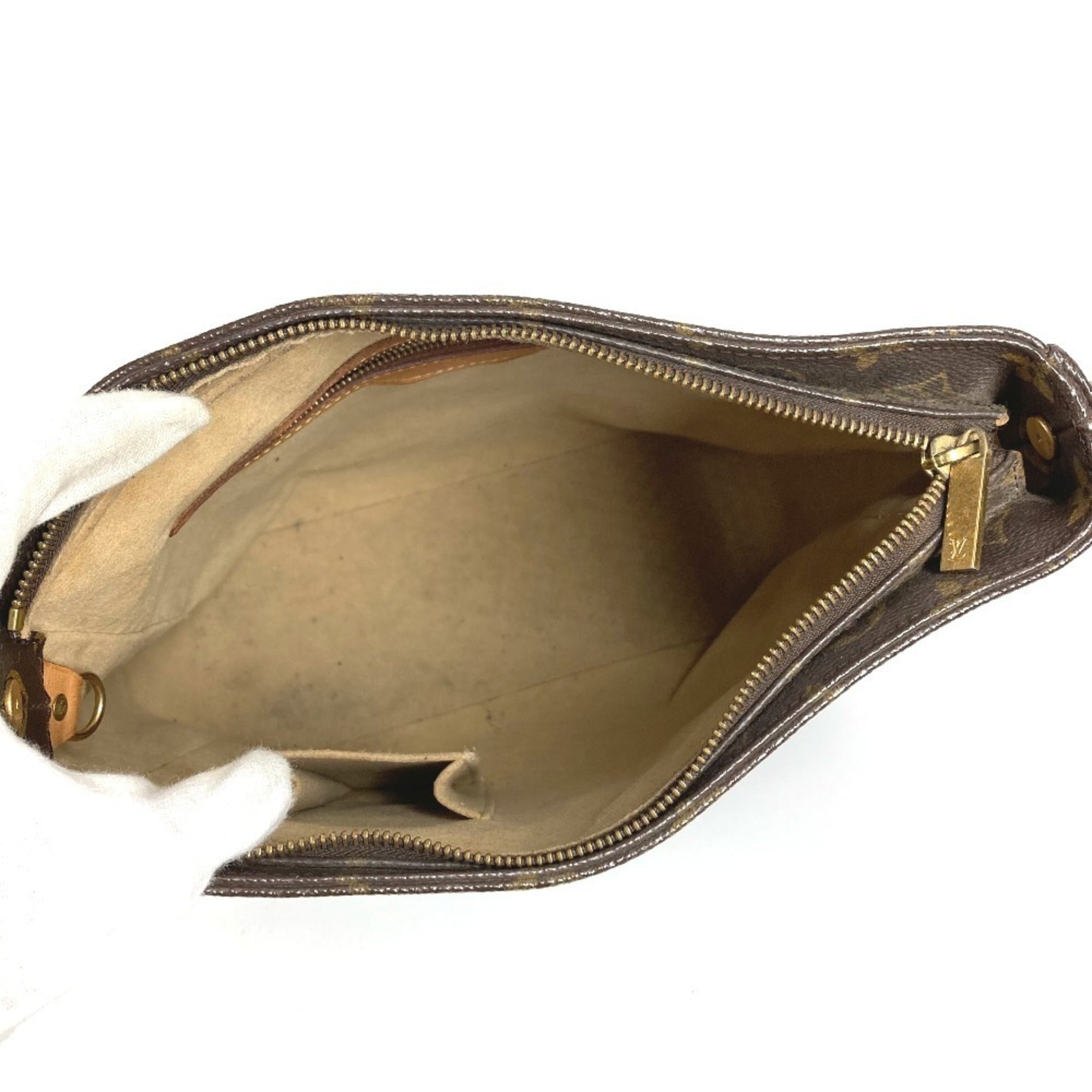Louis Vuitton Brown Monogram Monogram Handbag Shoulder Bag (Pre-Owned)