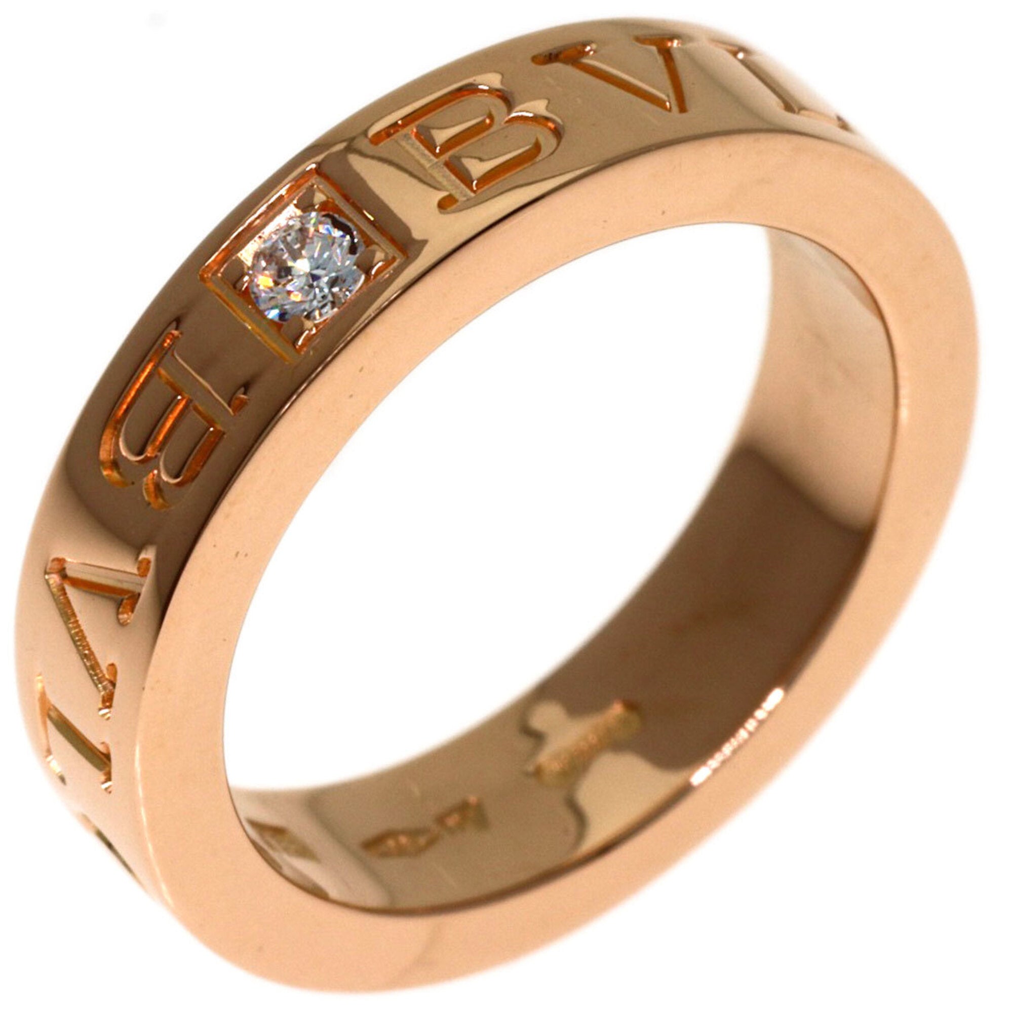 Bvlgari Pink Gold (18K) Band Ring (Pre-Owned)