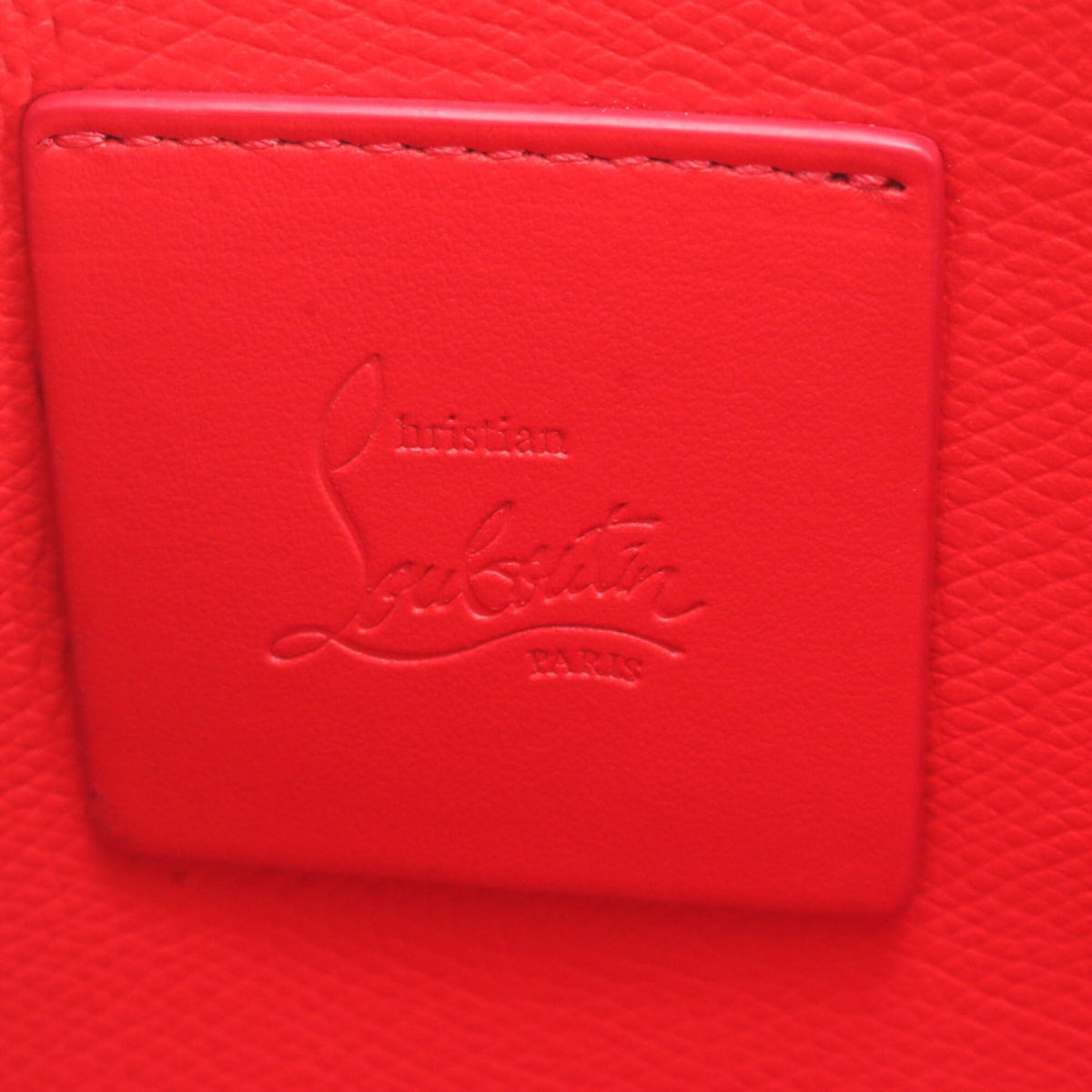 Christian Louboutin Black Leather Shoulder Bag (Pre-Owned)