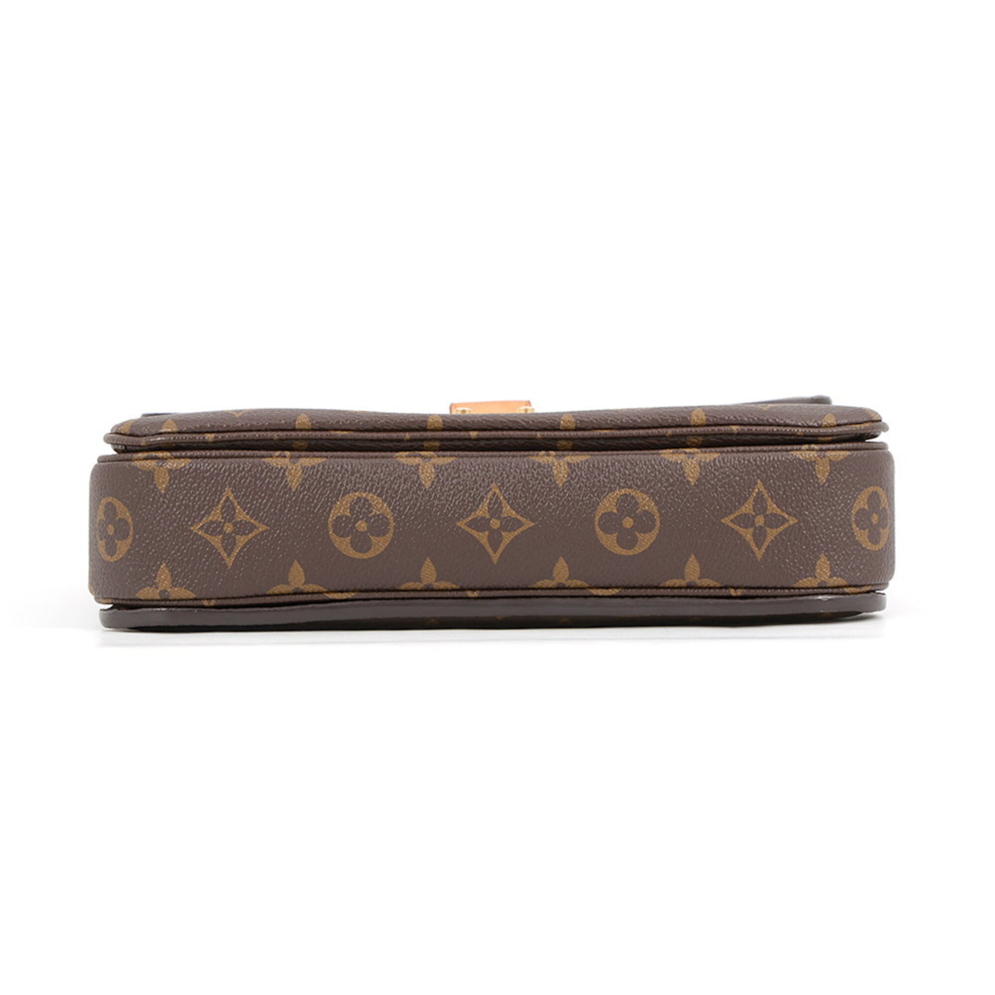 Louis Vuitton Monogram Brown Monogram Handbag Pochette Shoulder Bag (Pre-Owned)