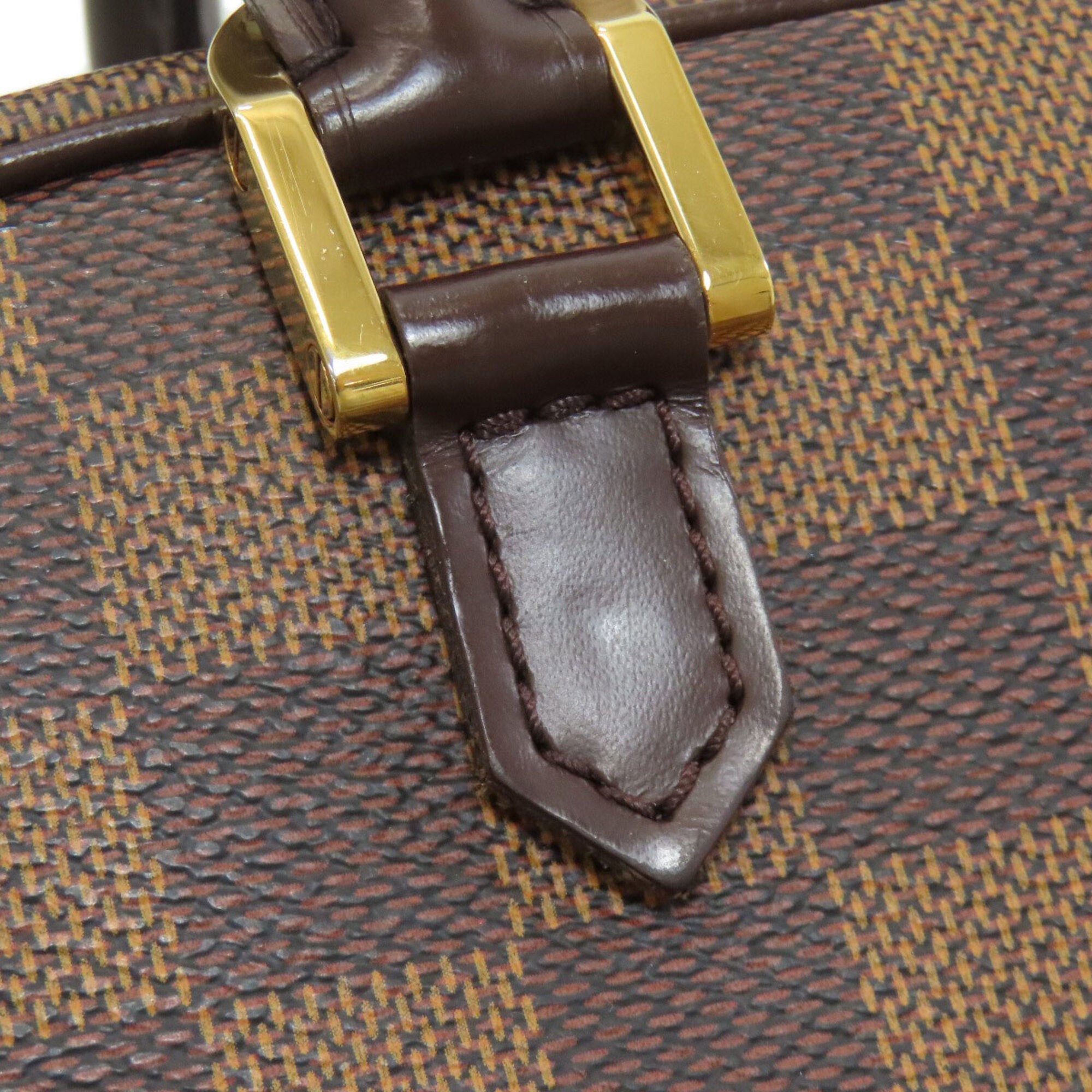 Louis Vuitton Damier Canvas Ebene Damier Canvas Handbag (Pre-Owned)