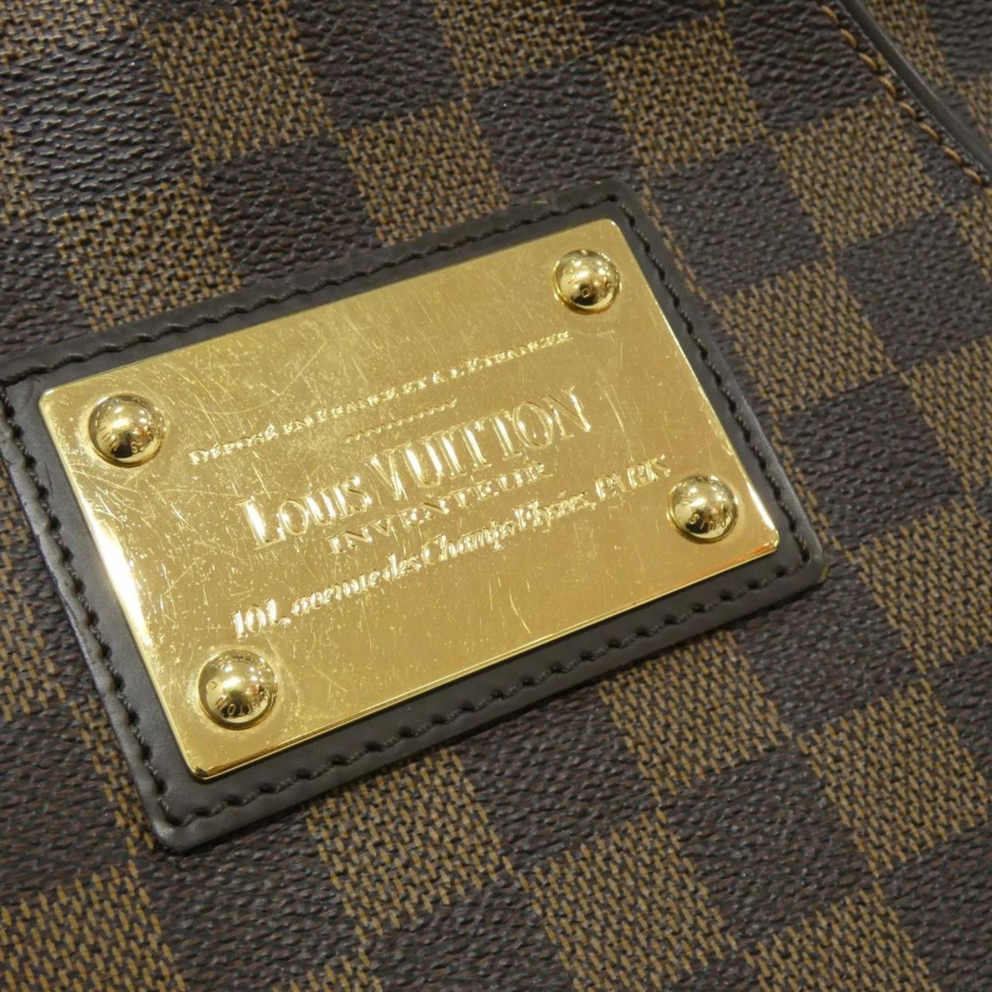 Louis Vuitton Brown Coated Canvas Shoulder Bag (Pre-Owned)