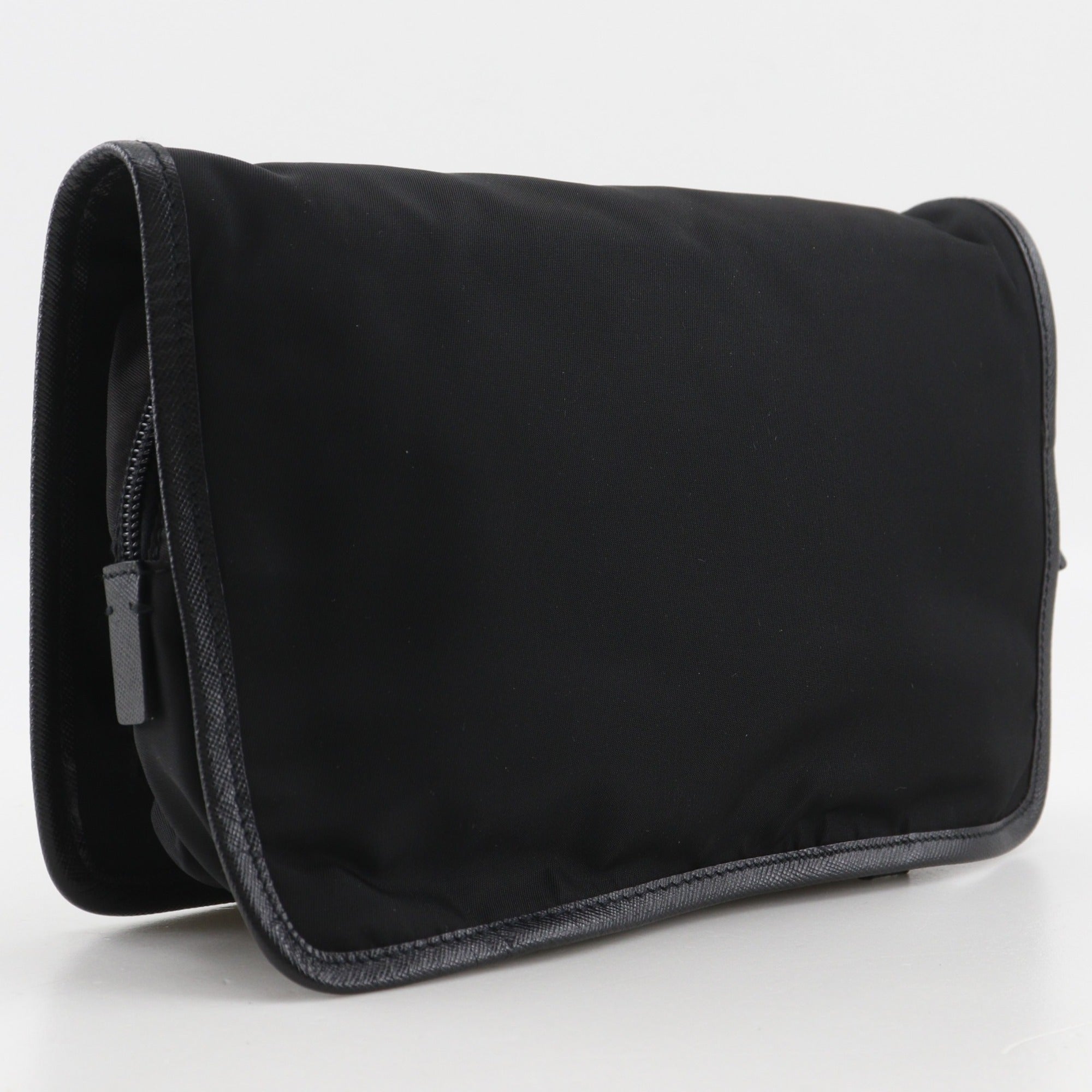 Prada Black Nero Nylon Pouch (Pre-Owned)