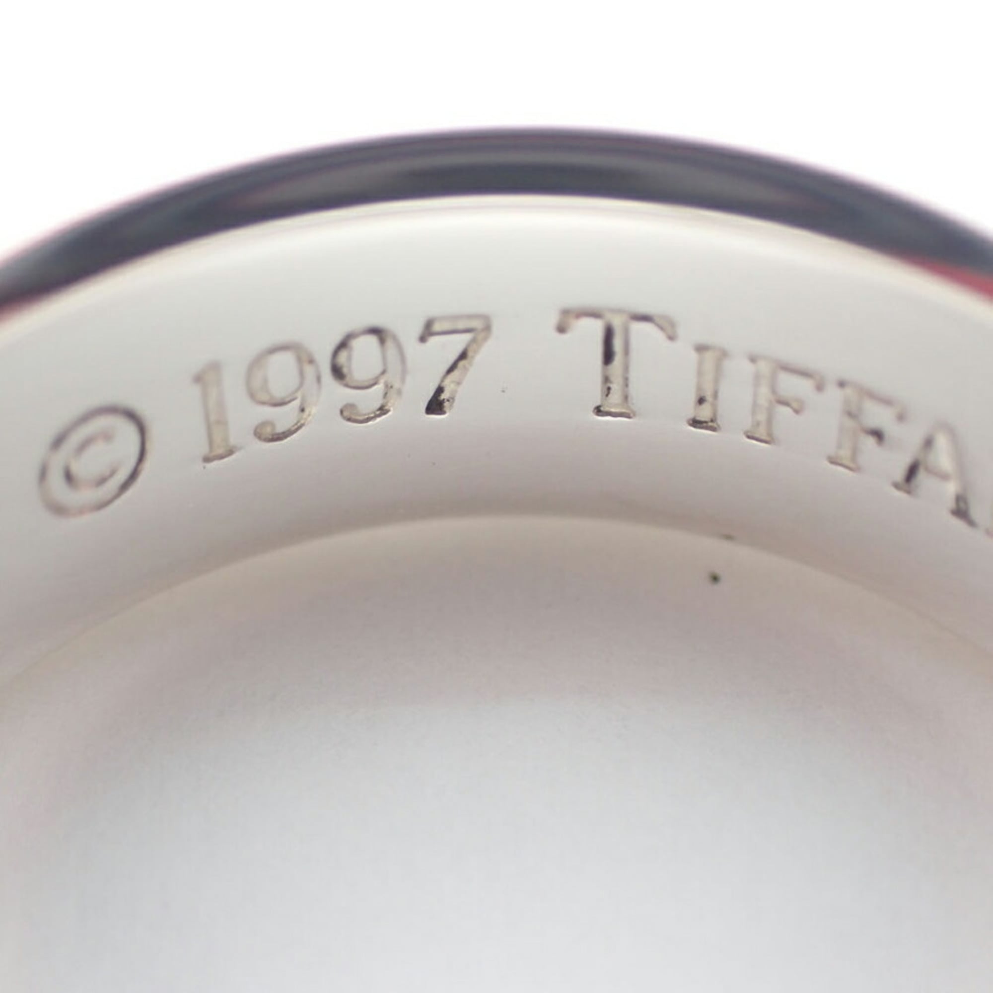 Tiffany Sterling Silver 925 Band Ring (Pre-Owned)