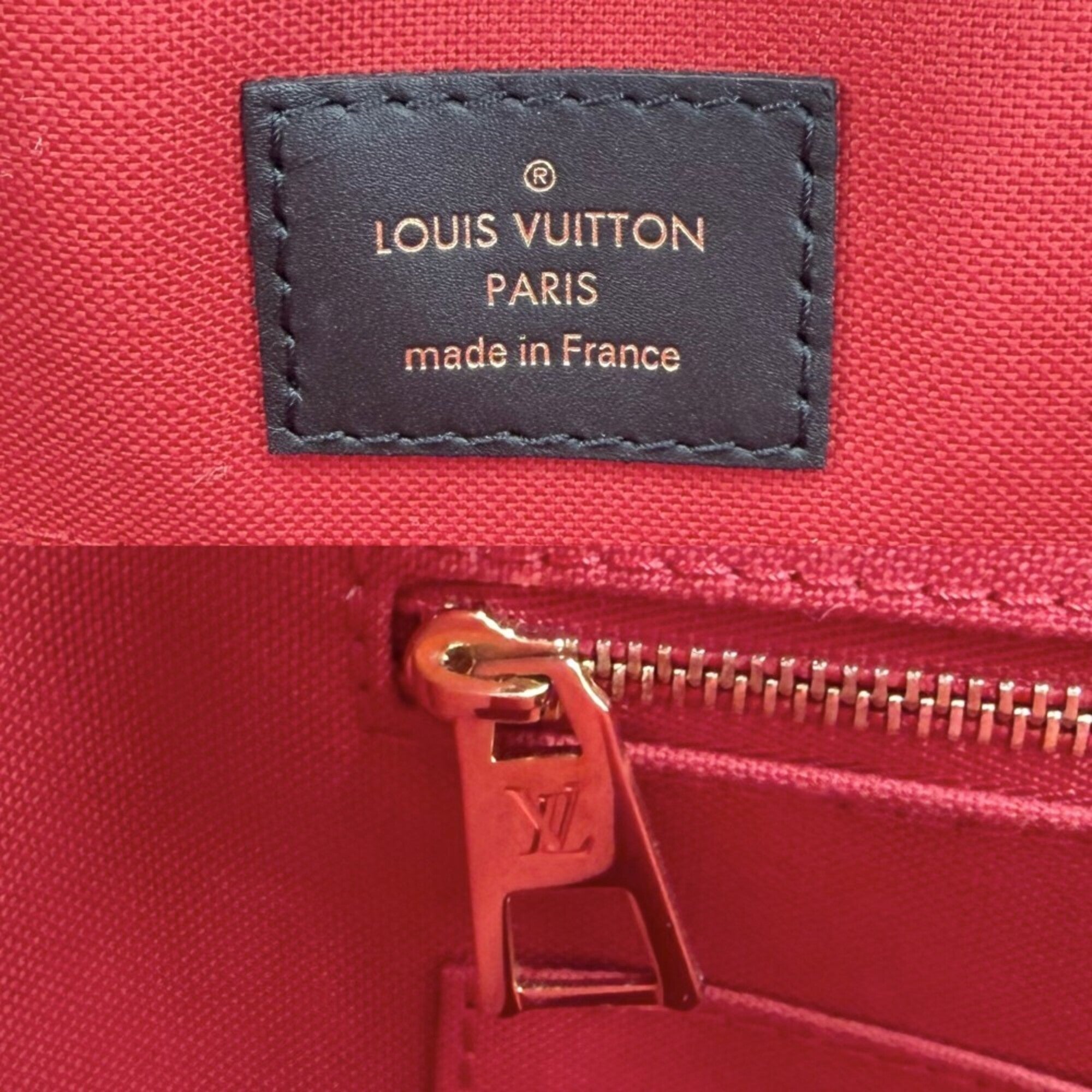 Louis Vuitton Brown Monogram Reverse Monogram Handbag Tote Bag (Pre-Owned)