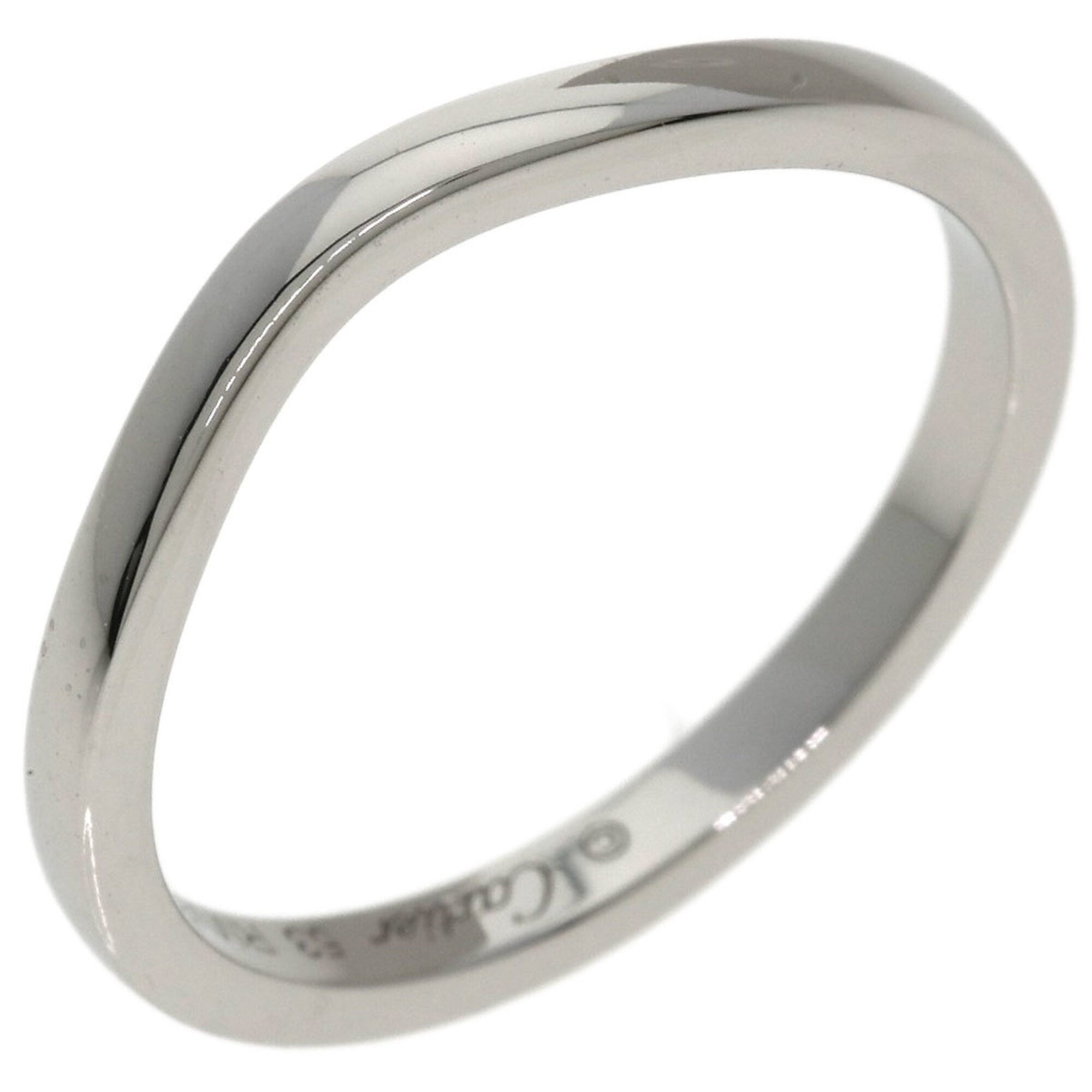 Cartier Platinum 950 Band Ring (Pre-Owned)