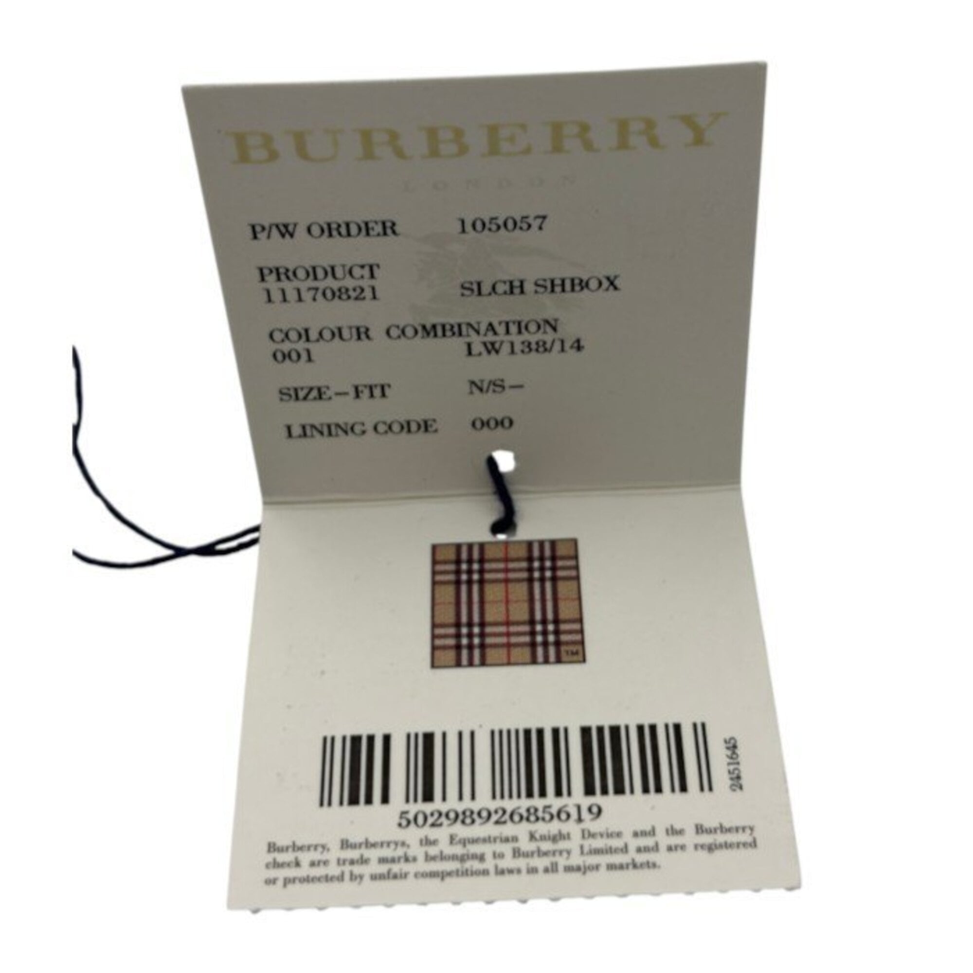 Burberry Beige Pouch (Pre-Owned)