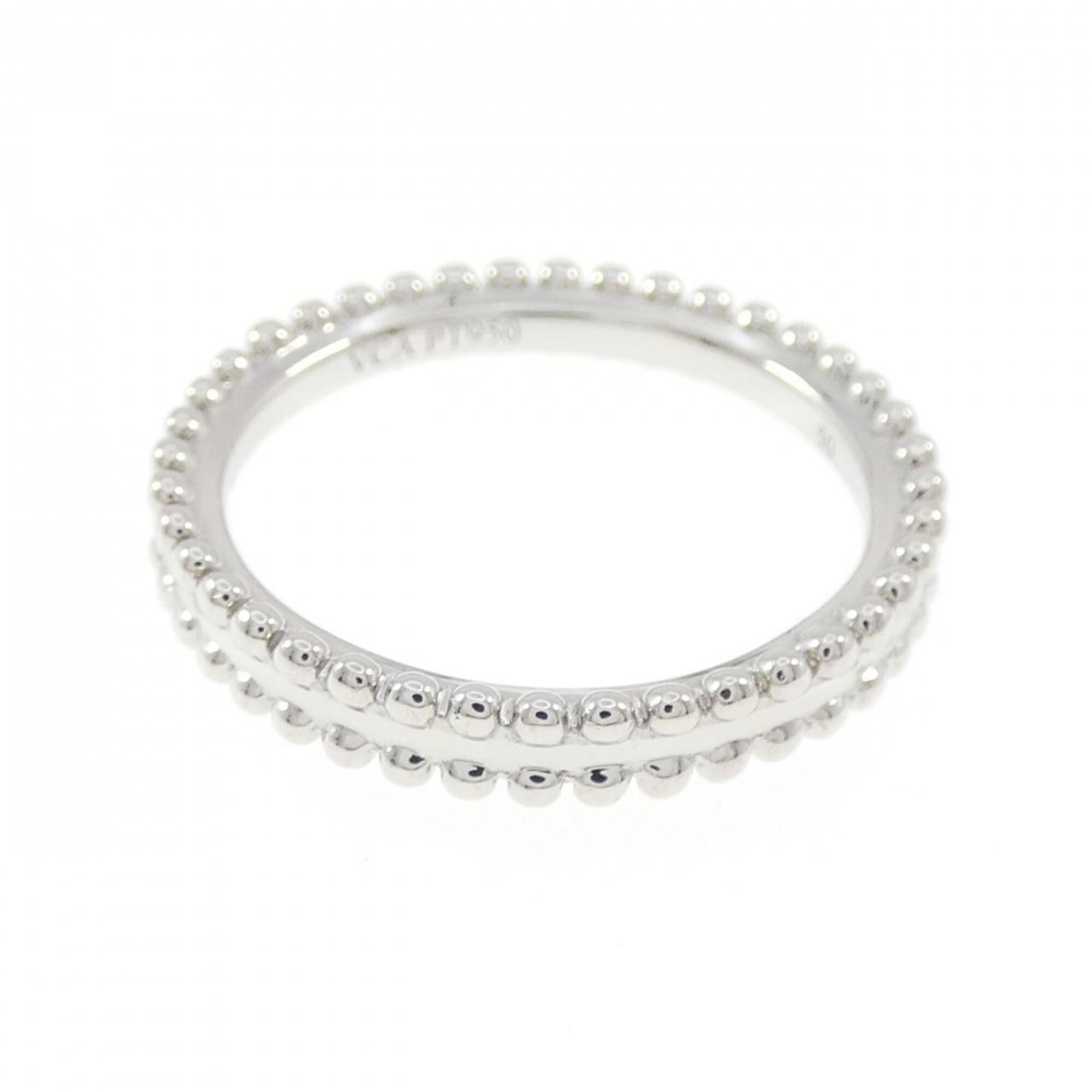 Van Cleef & Arpels Platinum 950 Band Ring (Pre-Owned)