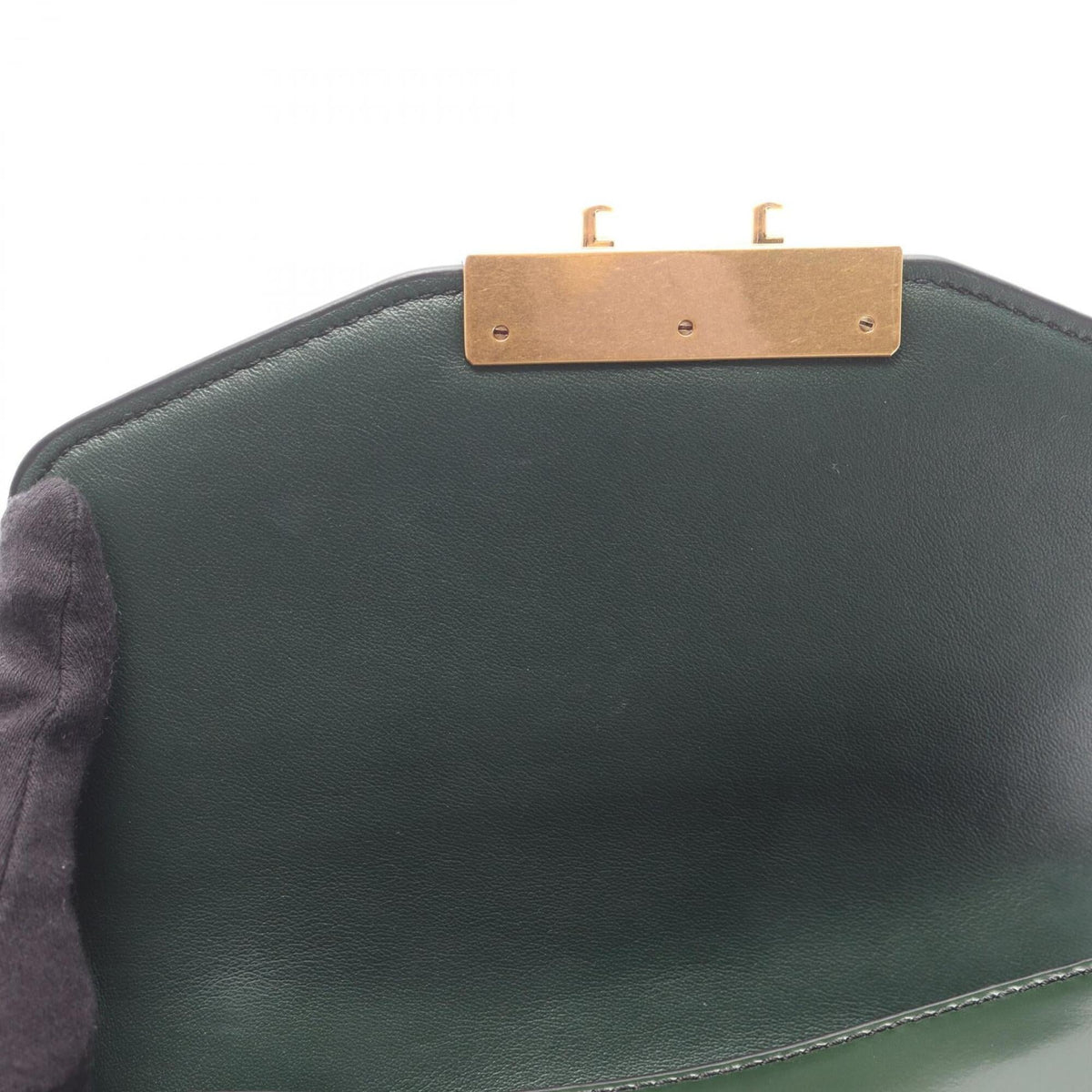 Tory Burch Green Leather Handbag (Pre-Owned)
