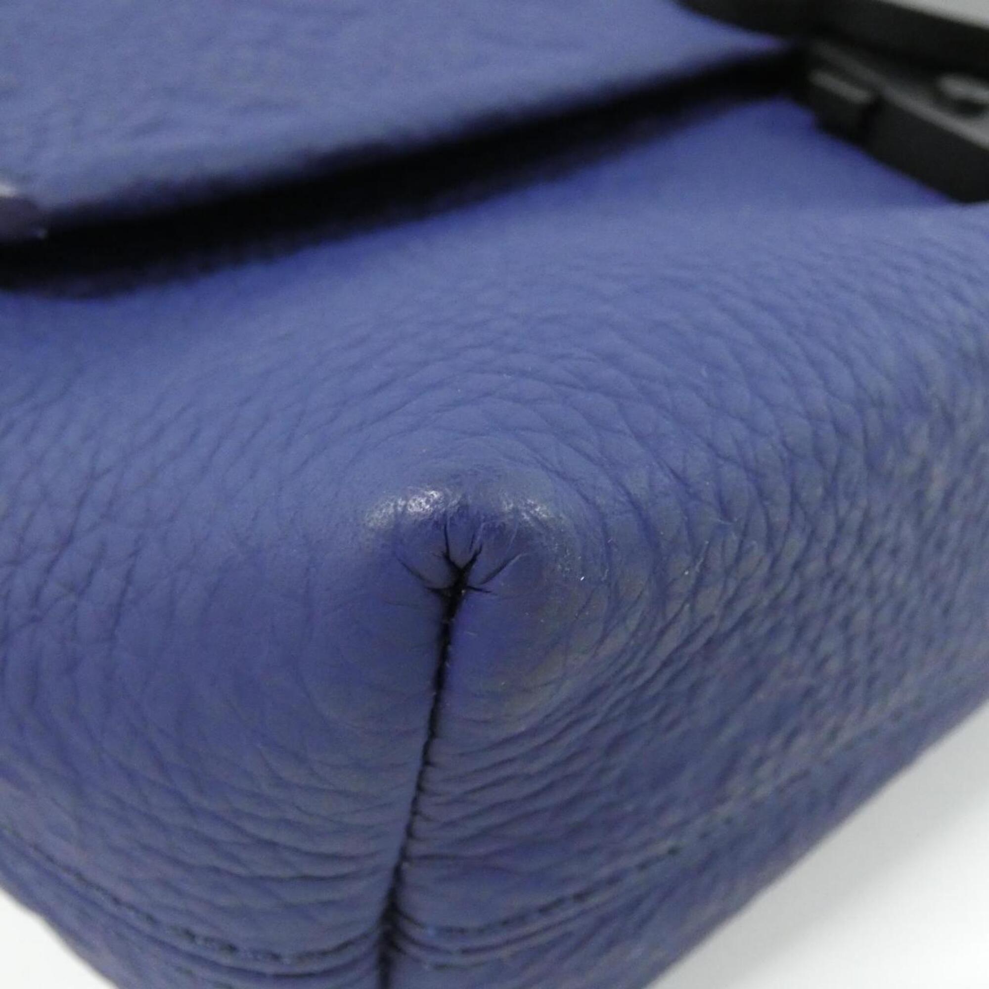 Louis Vuitton Blue Nuit Leather Shoulder Bag (Pre-Owned)