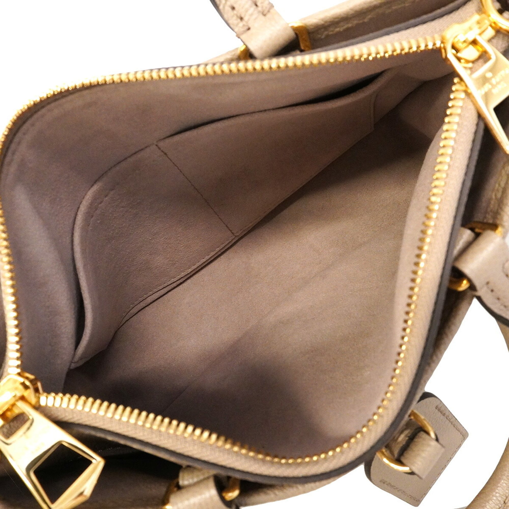 Louis Vuitton Beige Handbag (Pre-Owned)