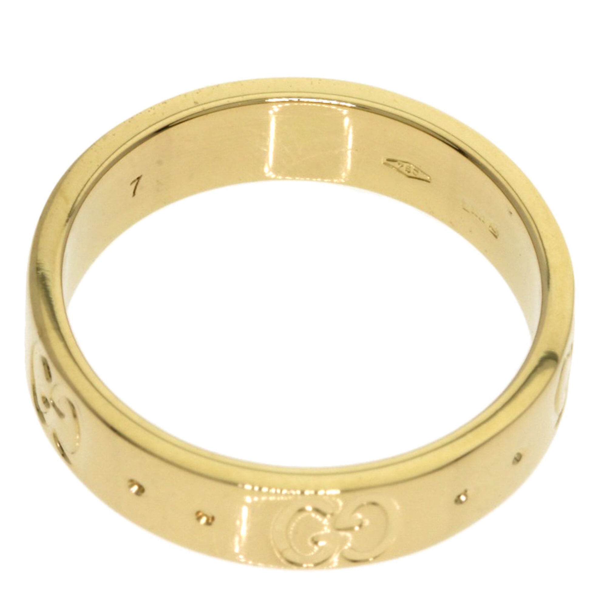 Gucci Yellow Gold (18K) Band Ring (Pre-Owned)