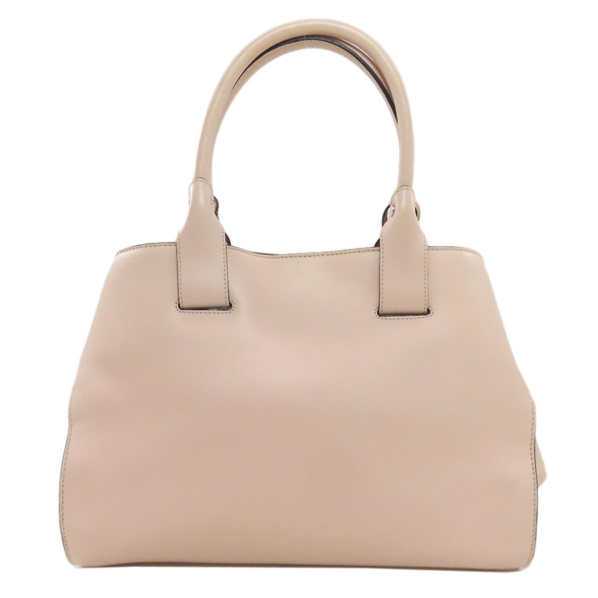 Tod's Pink Leather Tote Bag (Pre-Owned)