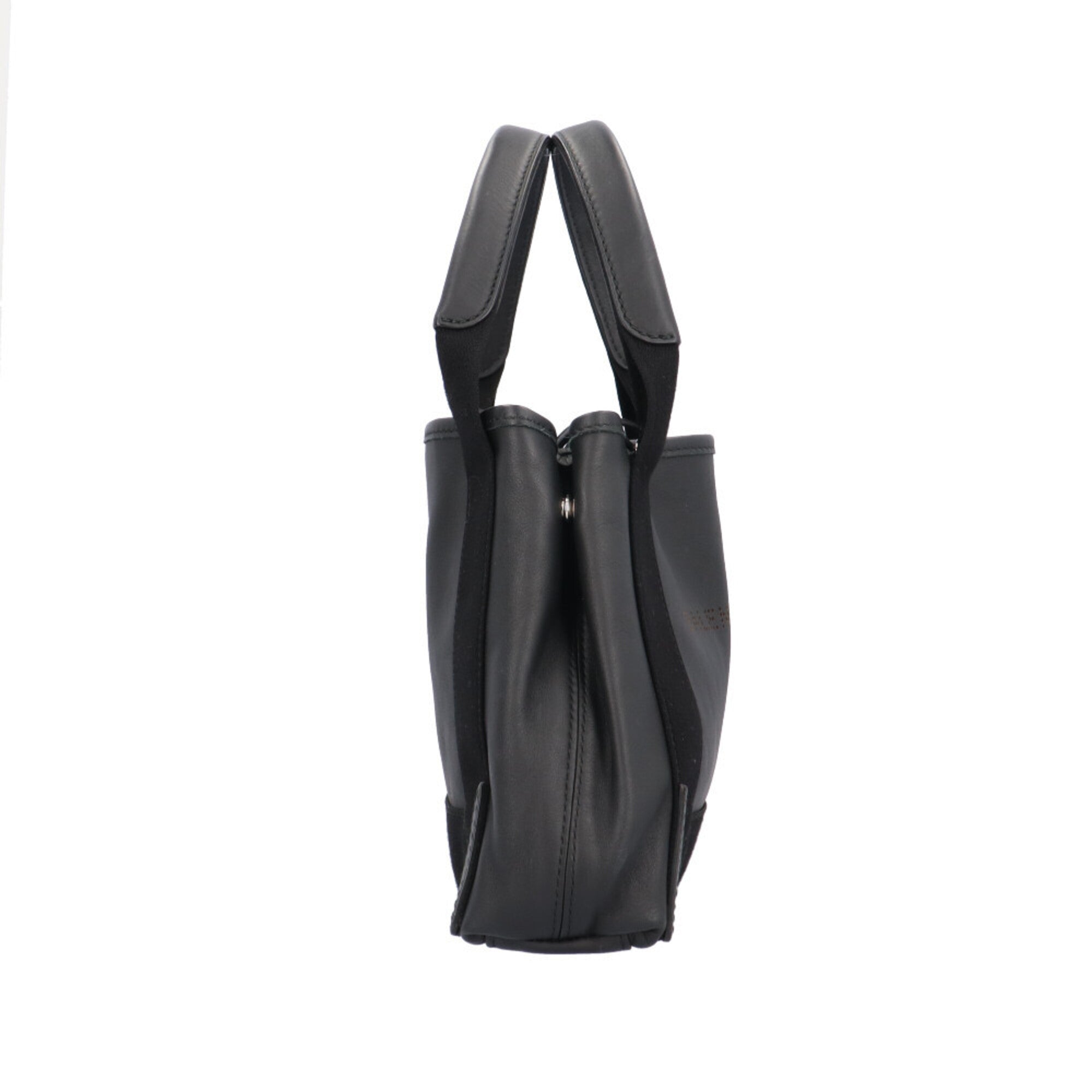 Balenciaga Black Leather Handbag Shoulder Bag (Pre-Owned)