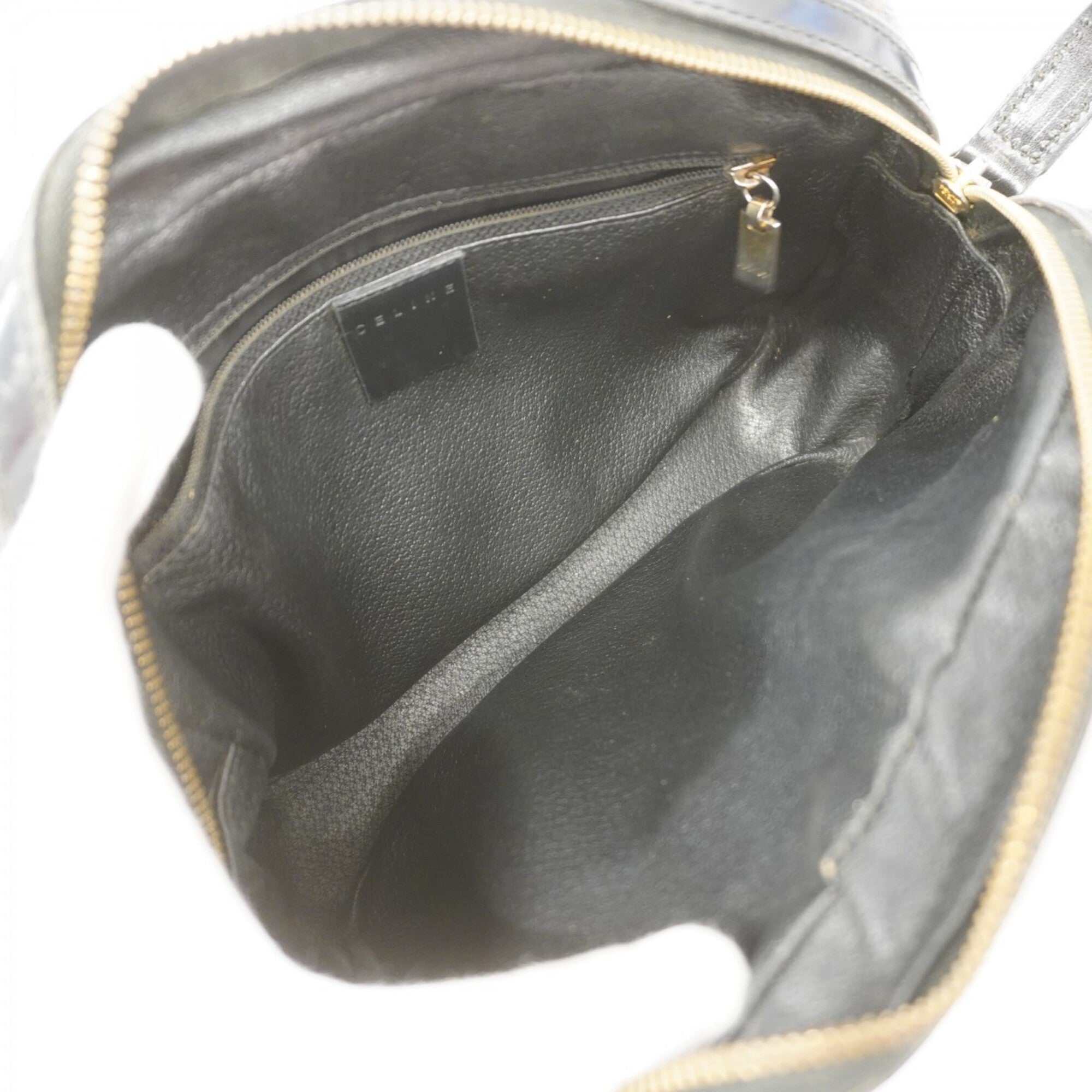 Celine Black Brown Pvc Shoulder Bag (Pre-Owned)
