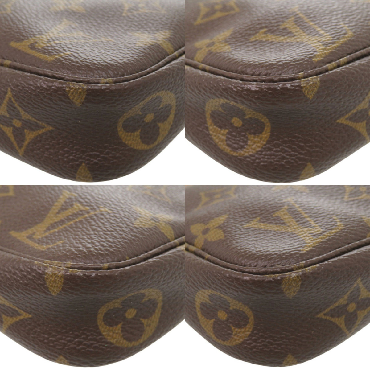Louis Vuitton Brown Monogram Monogram Handbag Pochette (Pre-Owned)