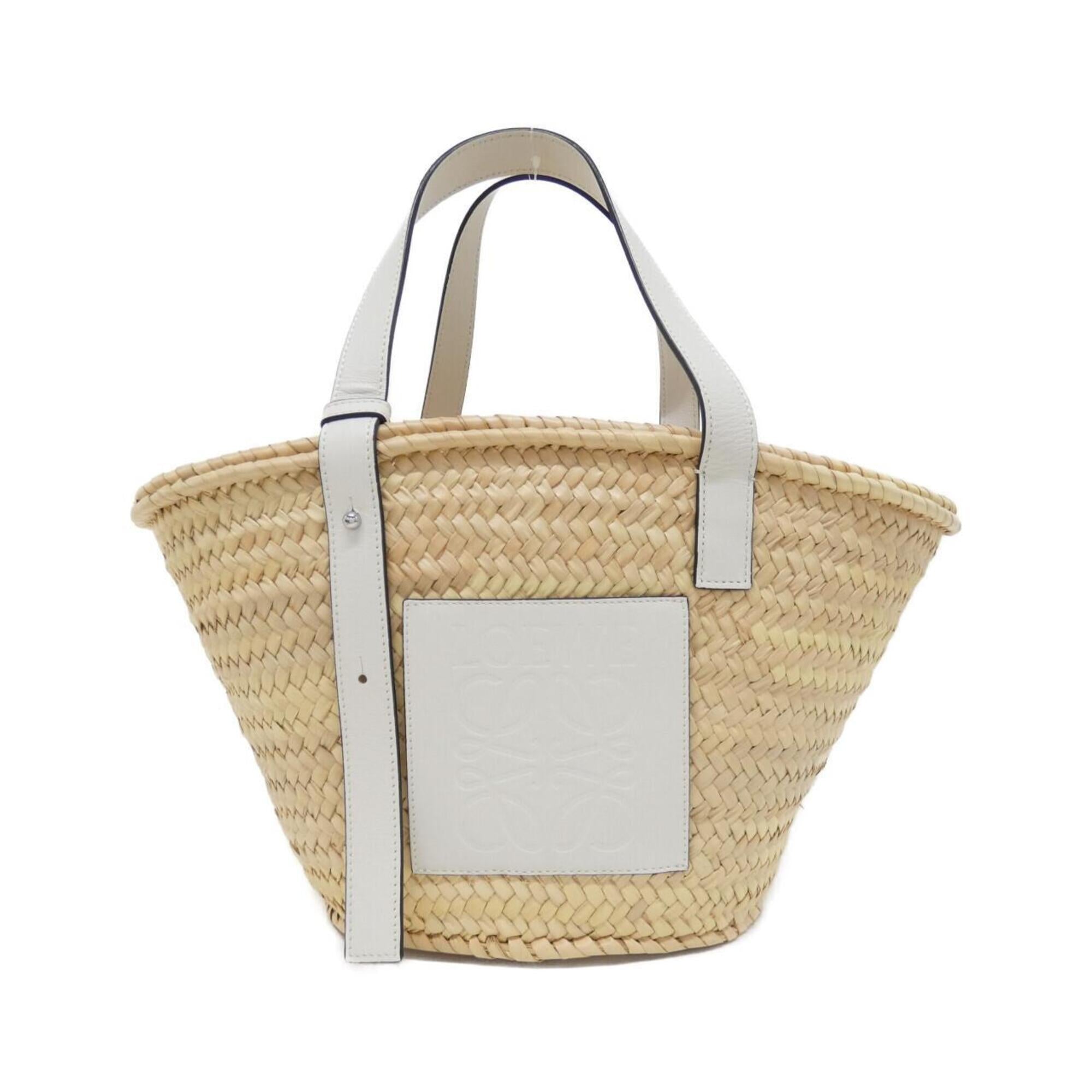 Loewe White Leather Handbag (Pre-Owned)
