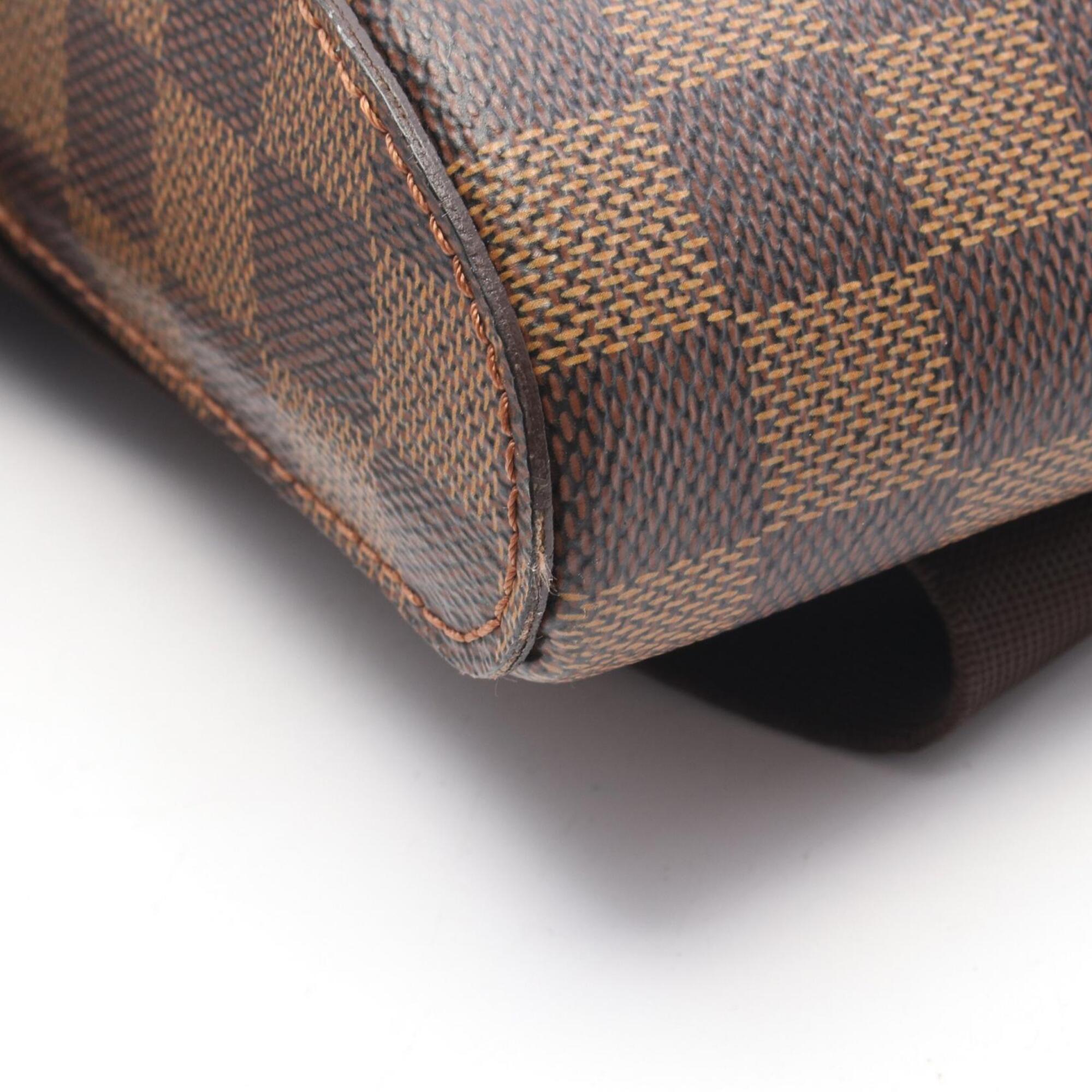 Louis Vuitton Brown Coated Canvas Pvc Fanny Pack Handbag Sling Bag (Pre-Owned)