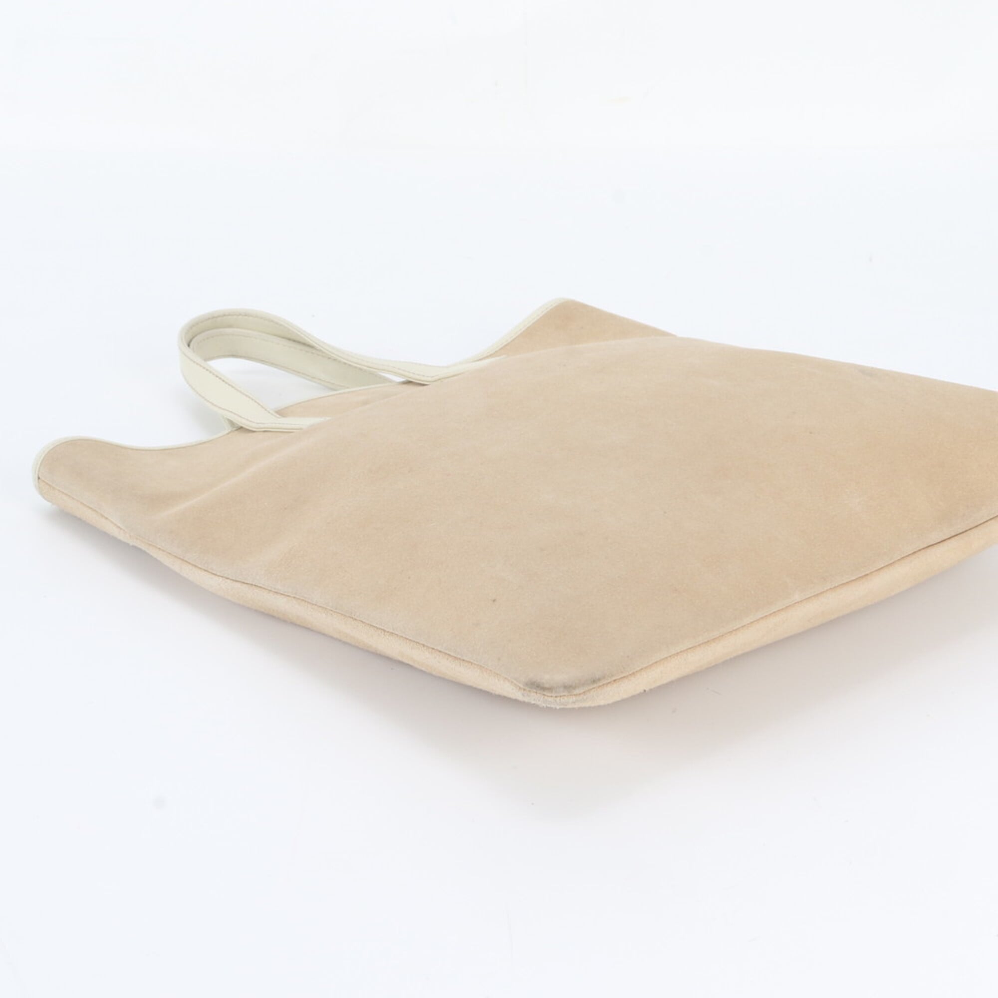Loewe Beige Leather Handbag Shoulder Bag Tote Bag (Pre-Owned)