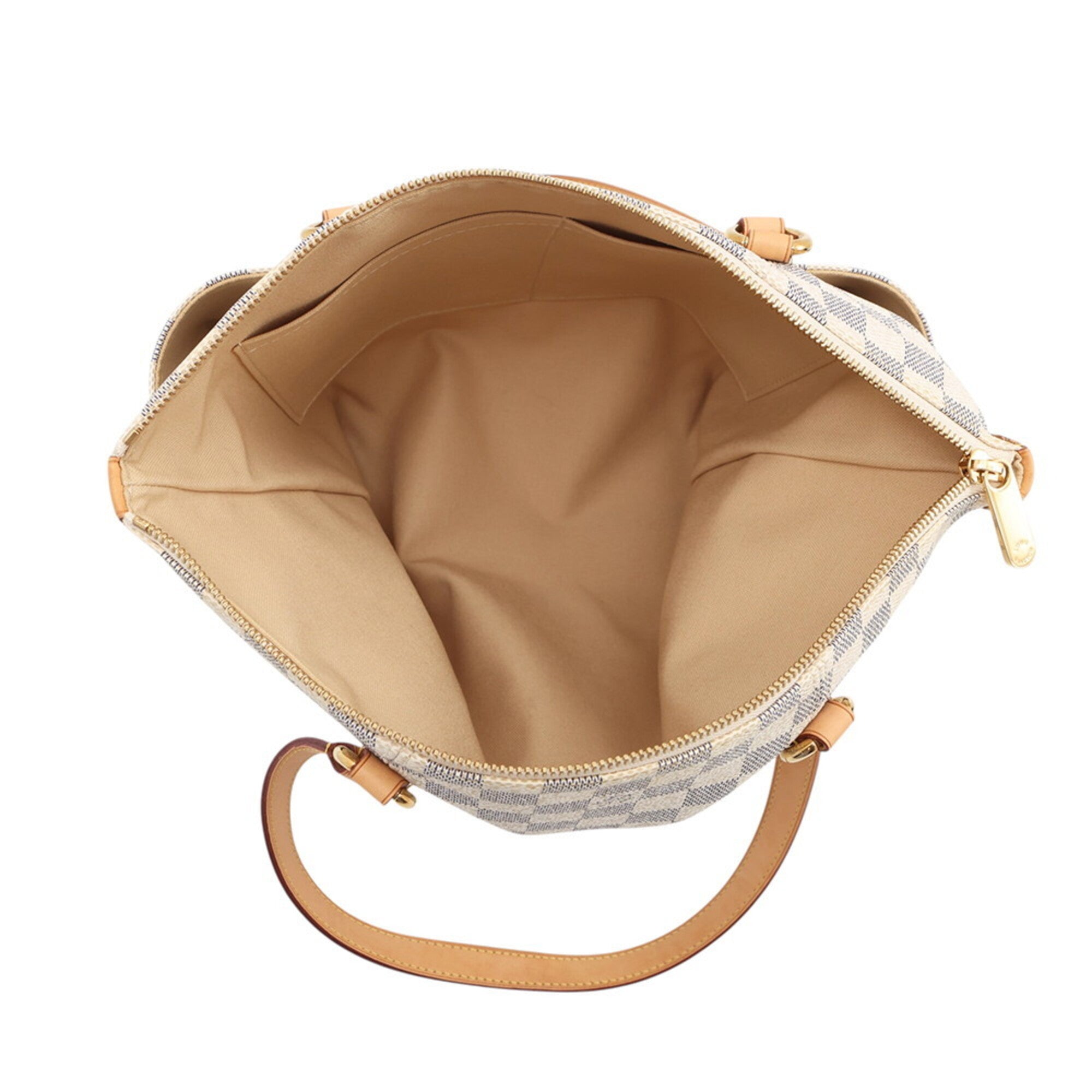 Louis Vuitton Damier Azur Beige Damier Azur Handbag Shoulder Bag (Pre-Owned)