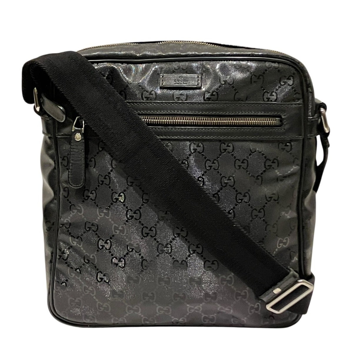 Gucci Black Pvc Shoulder Bag (Pre-Owned)