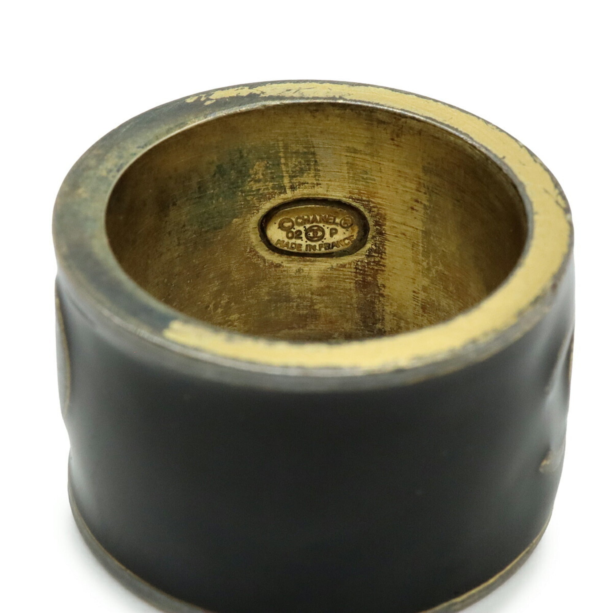 Chanel Metal Band Ring (Pre-Owned)