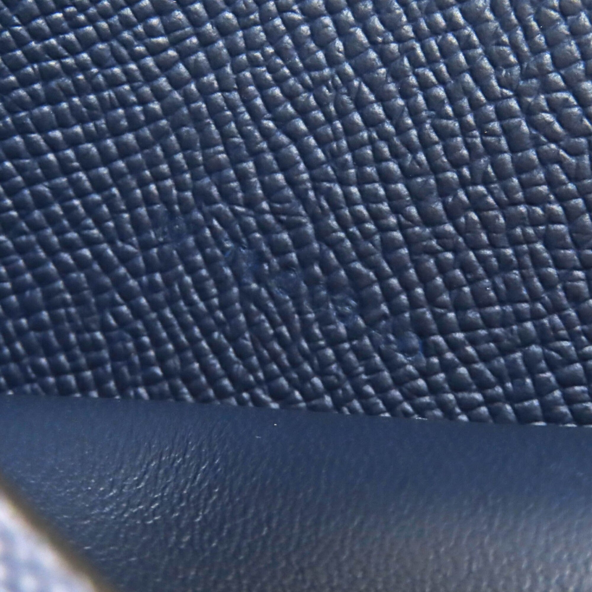 Hermes Mc2 Navy Epsom Leather Wallet (Bi-Fold) (Pre-Owned)