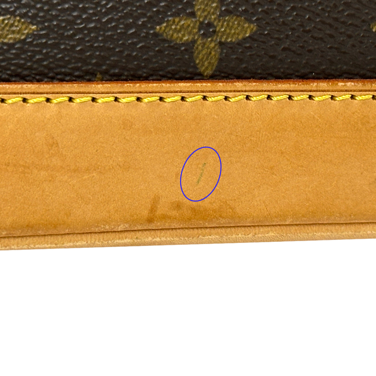 Louis Vuitton Brown Monogram Canvas Handbag (Pre-Owned)