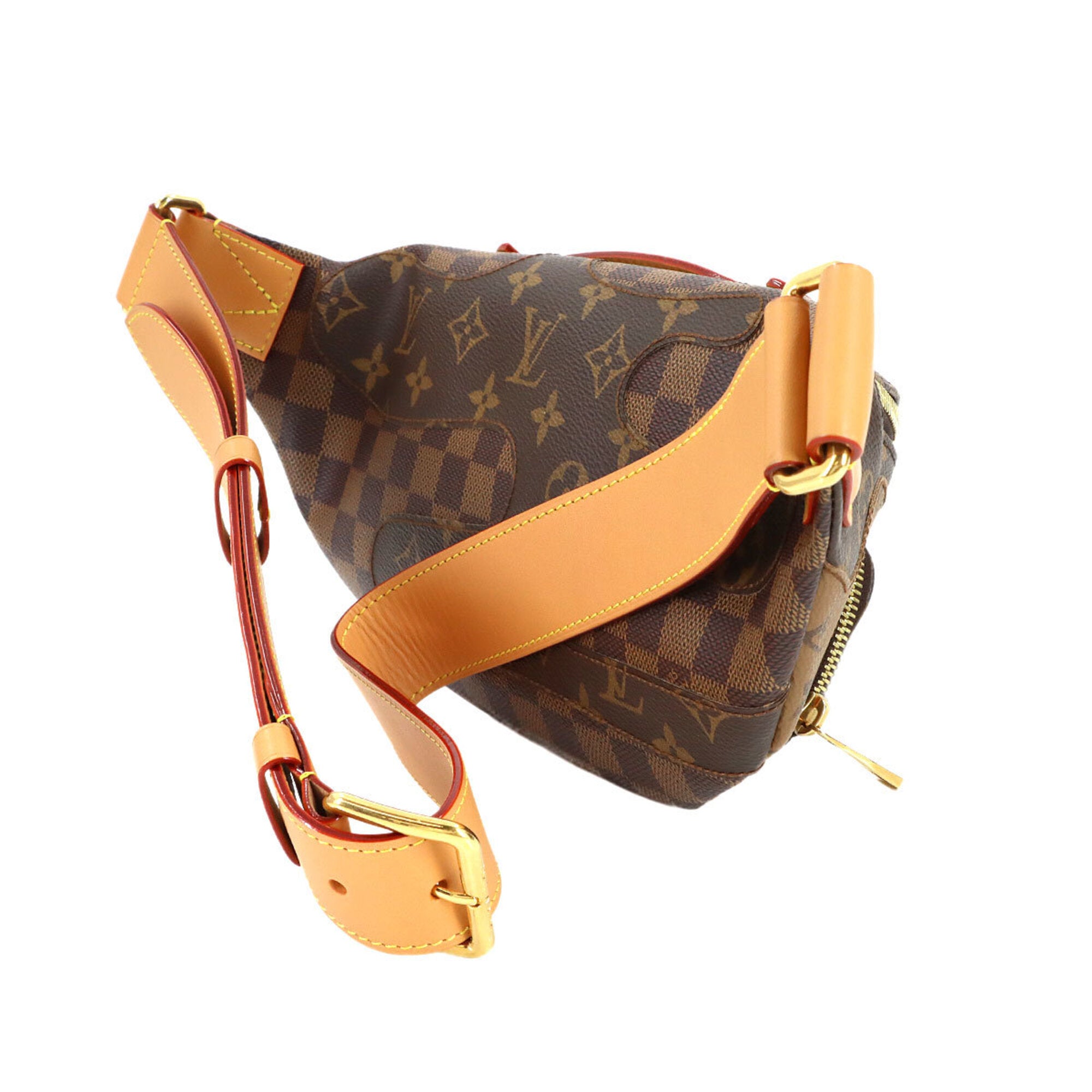 Louis Vuitton Brown Ebene Monogram Monogram Damier Canvas Handbag Sling Bag (Pre-Owned)