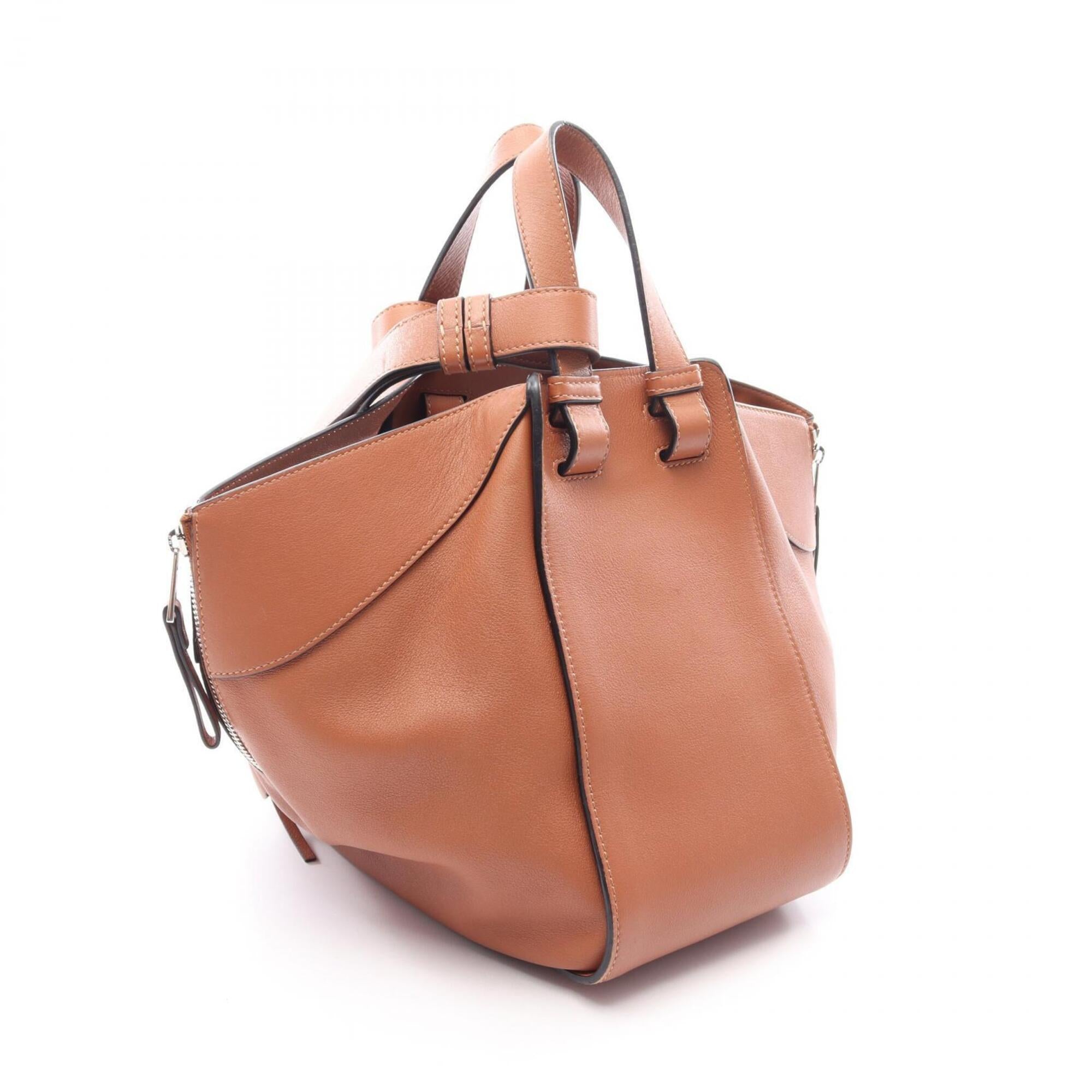 Loewe Hammock Brown Leather Handbag (Pre-Owned)