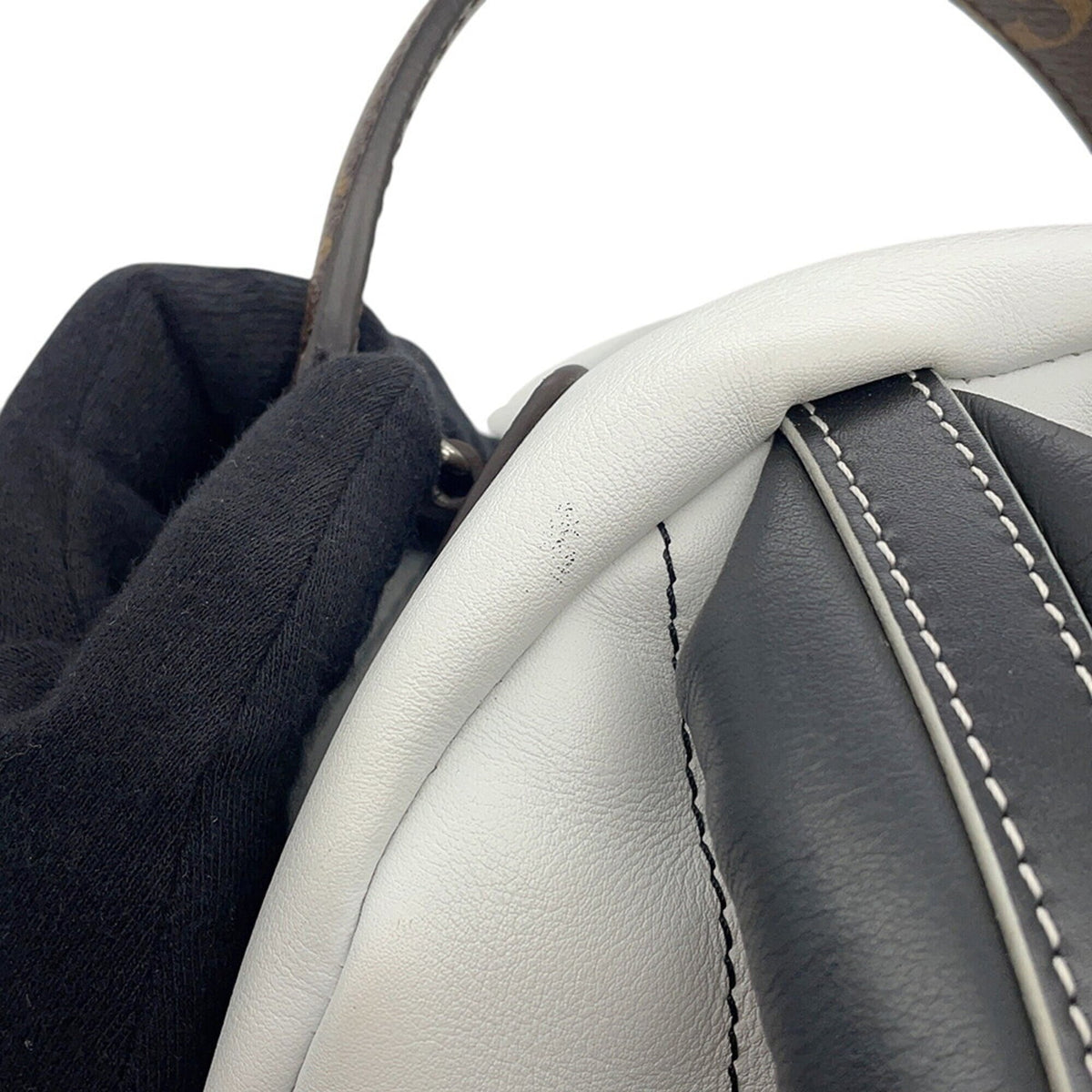 Louis Vuitton Monogram Multi-Color White Monogram Leather Backpack (Pre-Owned)
