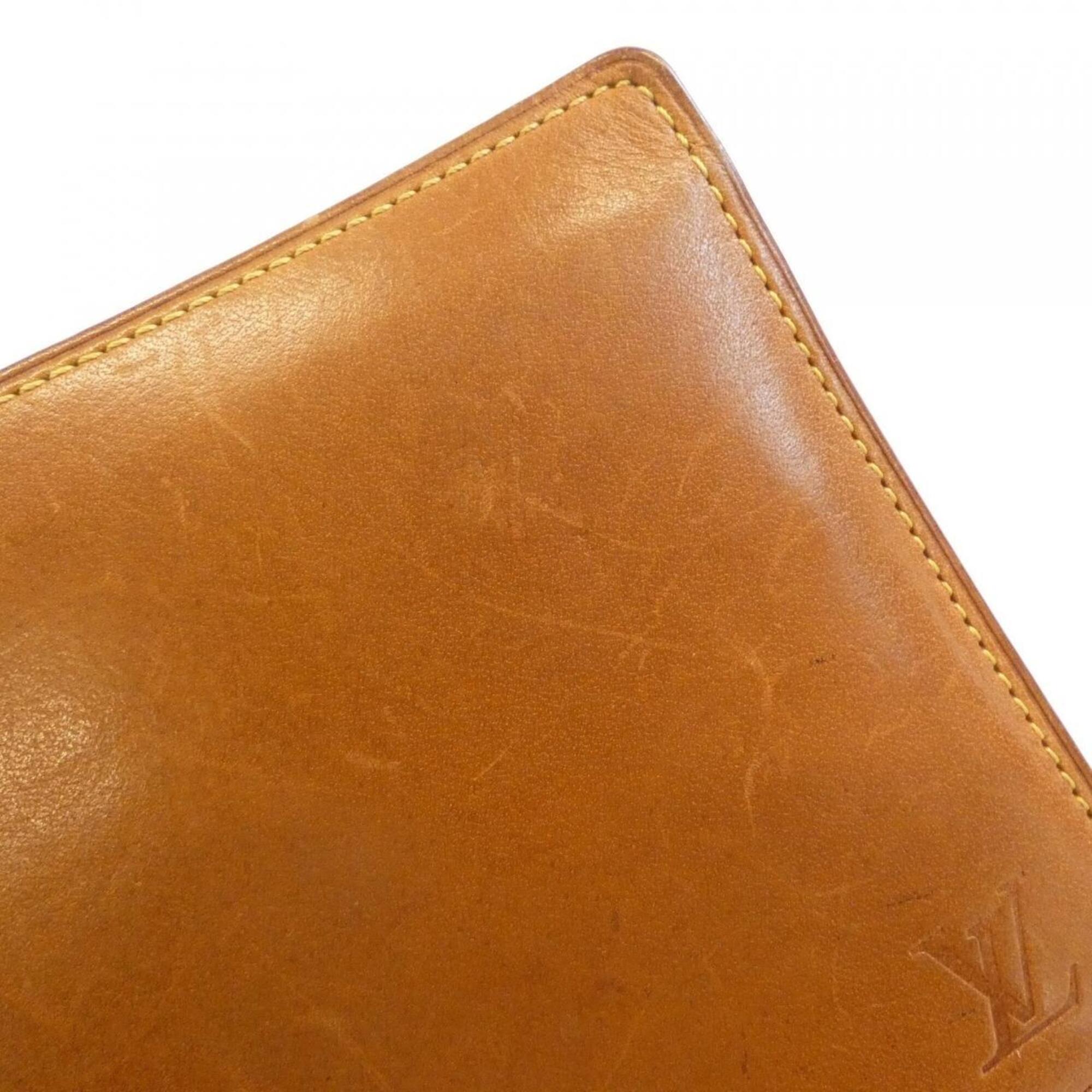 Louis Vuitton Caramel Leather Phone Wallet (Pre-Owned)