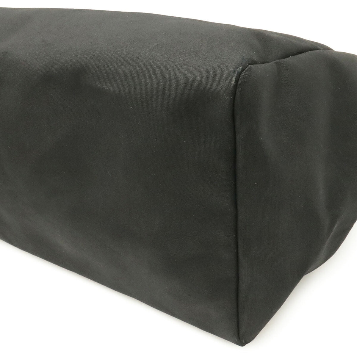 Hermes Her Bag Black Toile Officier Leather Handbag Shoulder Bag (Pre-Owned)