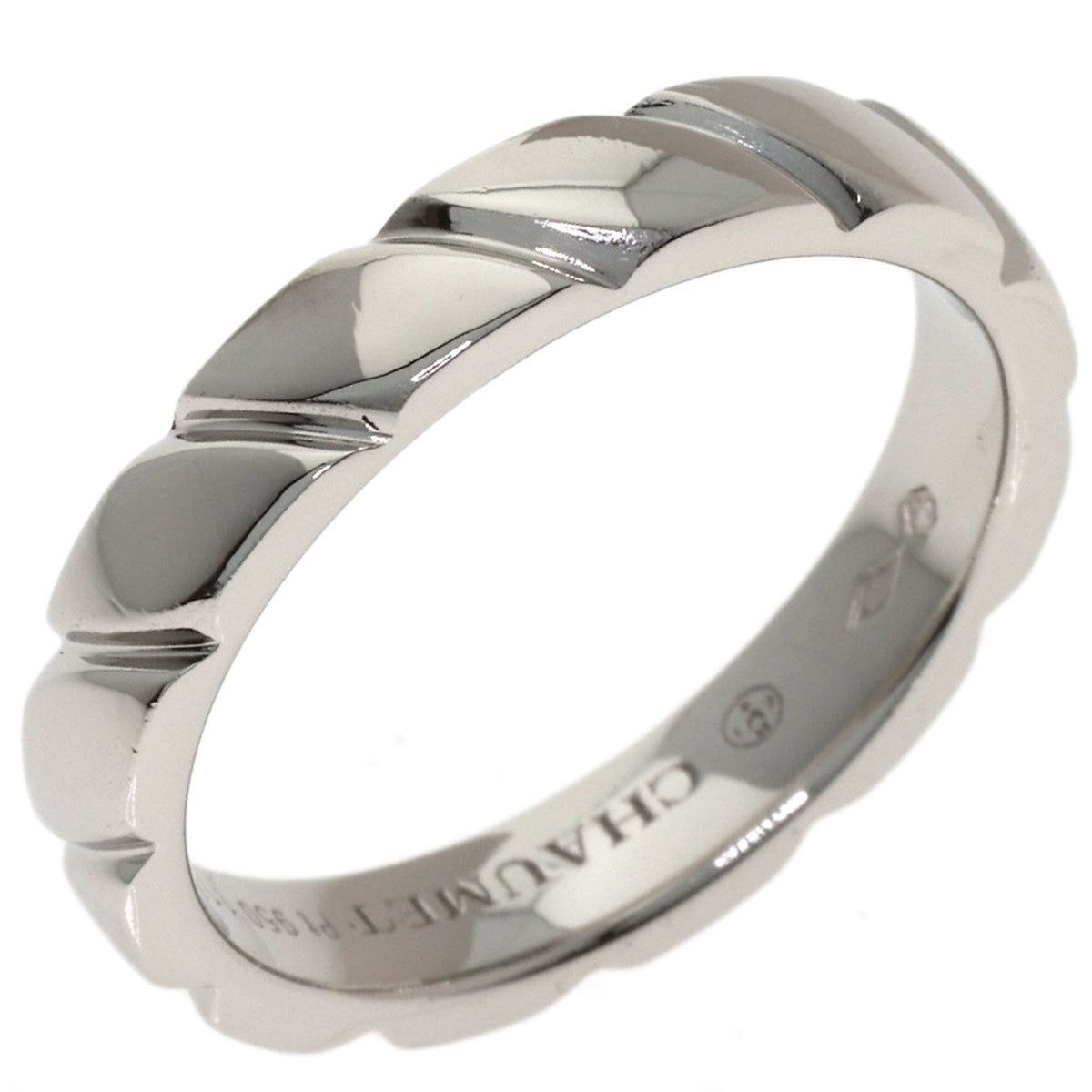 Chaumet Platinum 950 Band Ring (Pre-Owned)