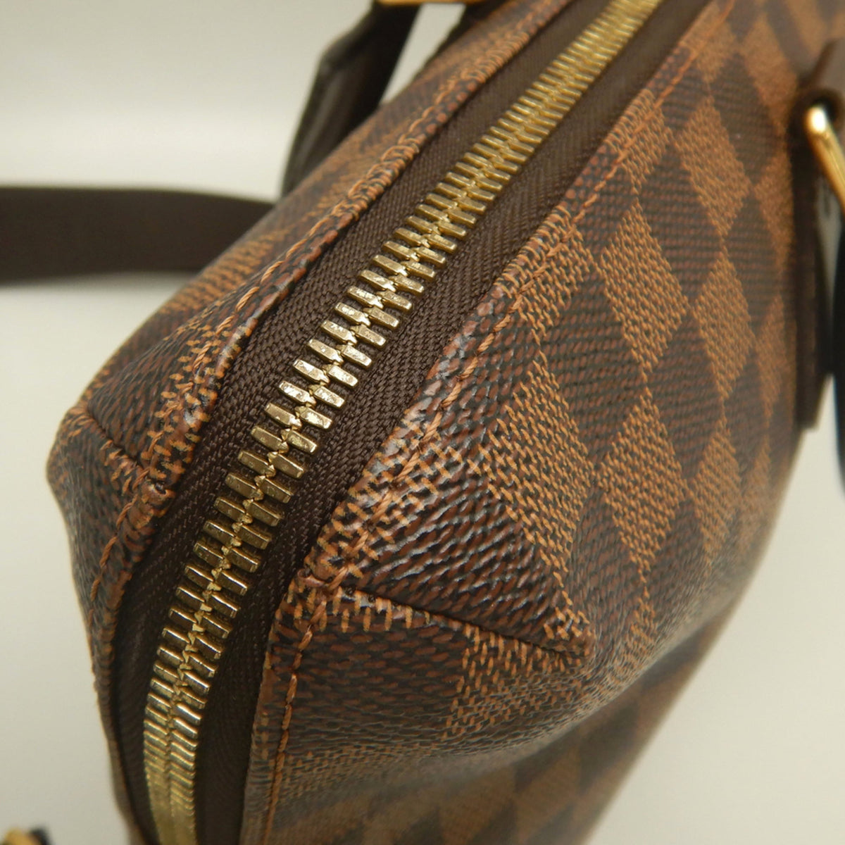Louis Vuitton Damier Canvas Ebene Damier Canvas Briefcase Handbag Shoulder Bag (Pre-Owned)
