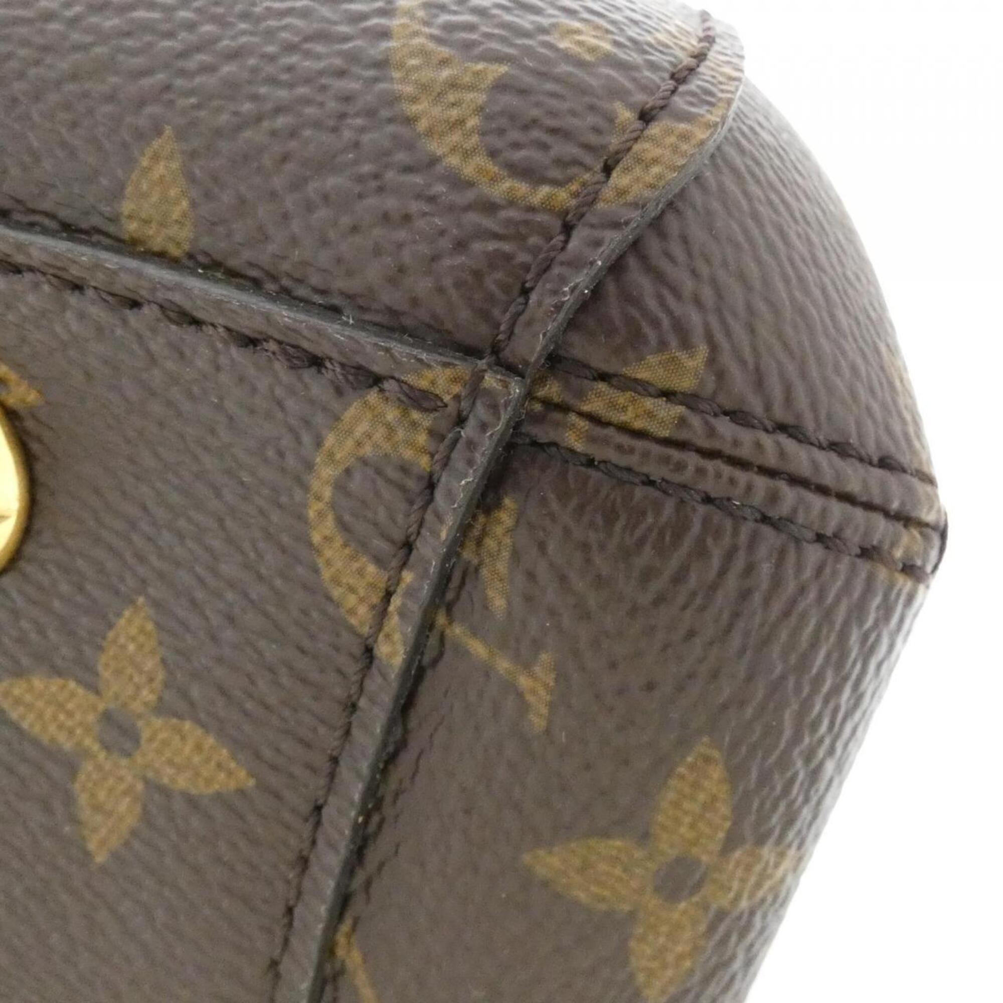 Louis Vuitton Marron Coated Canvas Handbag (Pre-Owned)