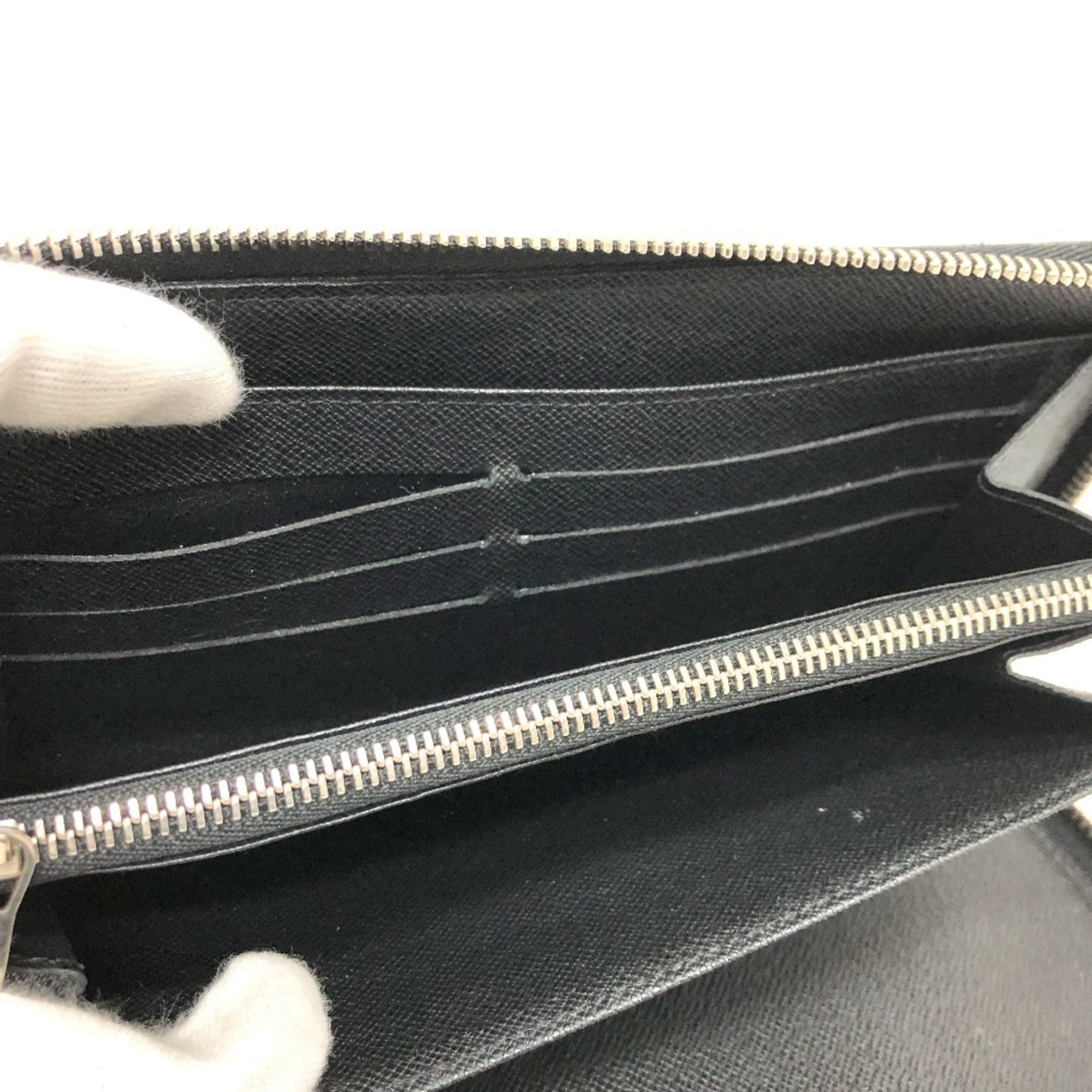 Louis Vuitton Damier Graphite Black Damier Graphite Long Wallet (Bi-Fold) (Pre-Owned)